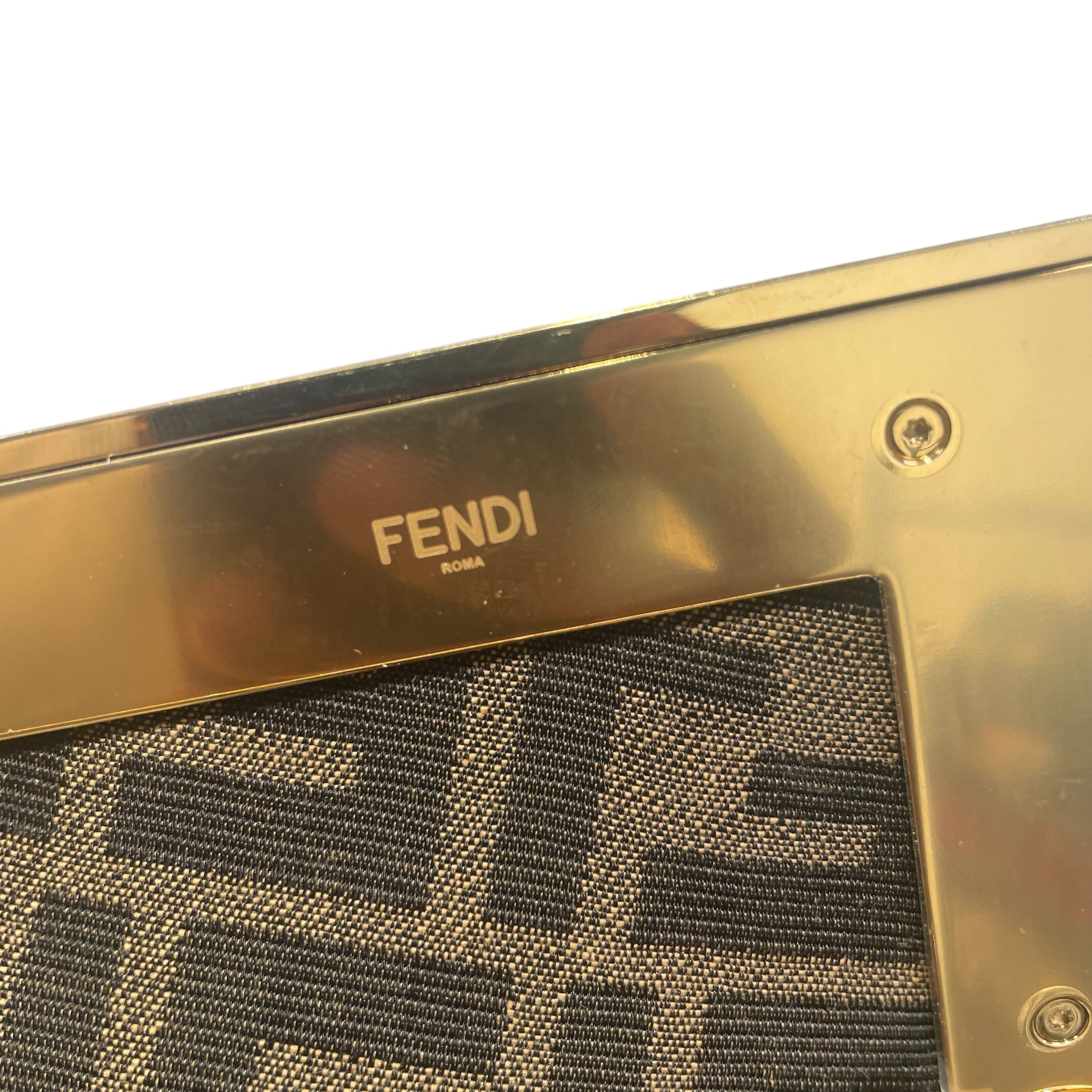 FENDI/Bag/Leather/BEG/asymmetrical sculptural design view 4