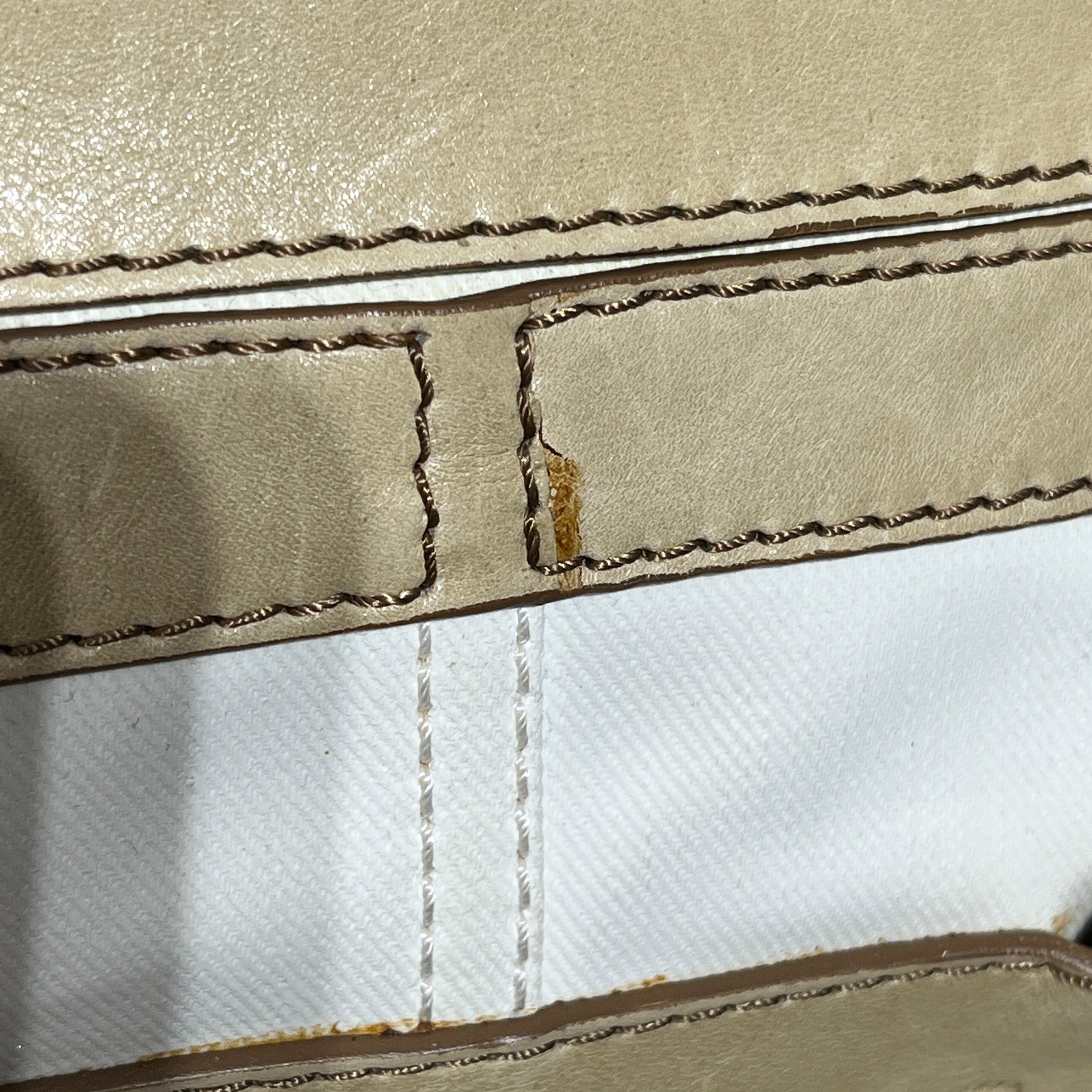 Chloe/Hand Bag/Leather/CRM/TASSEL ZIP view 6