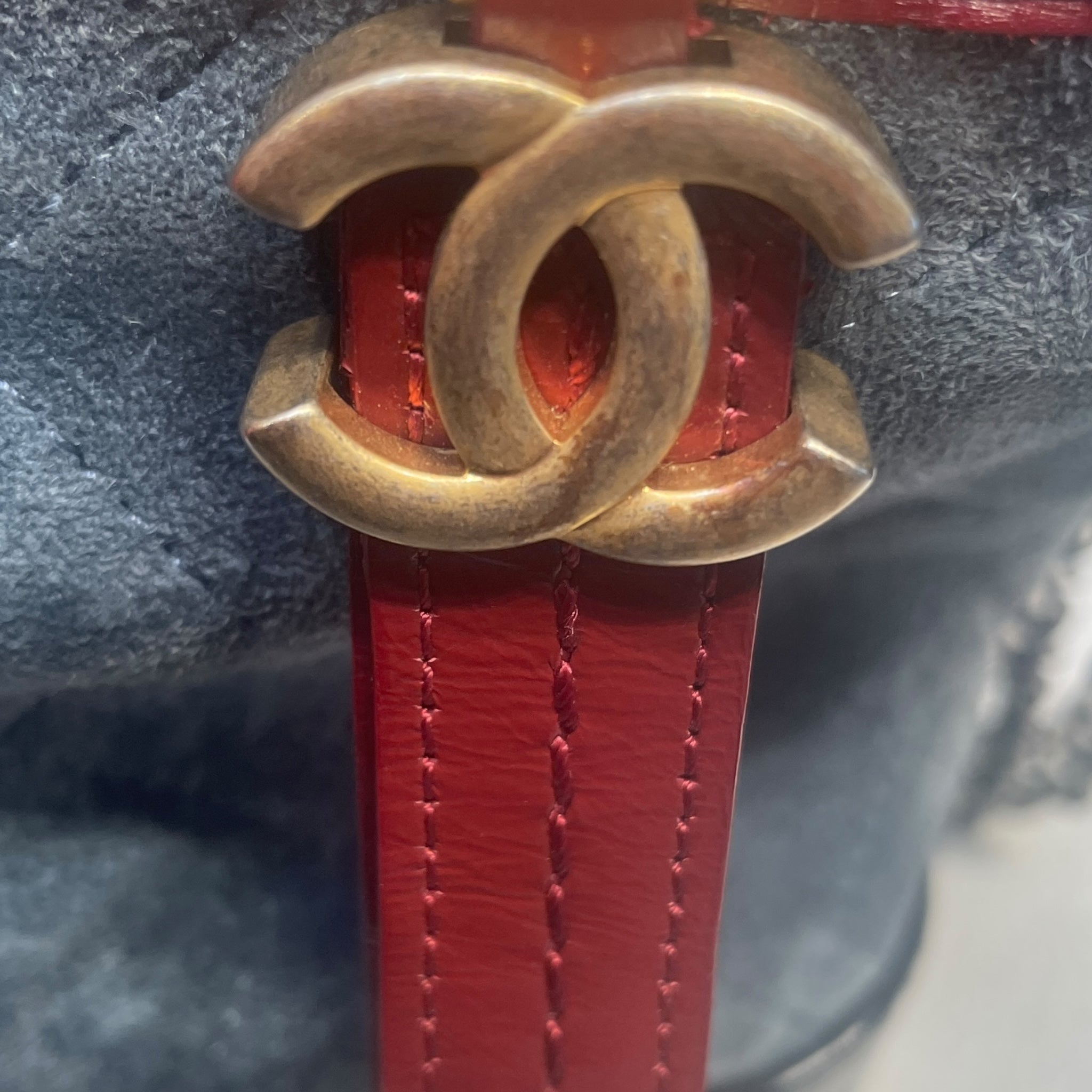 CHANEL/Hand Bag/BLU/ view 4