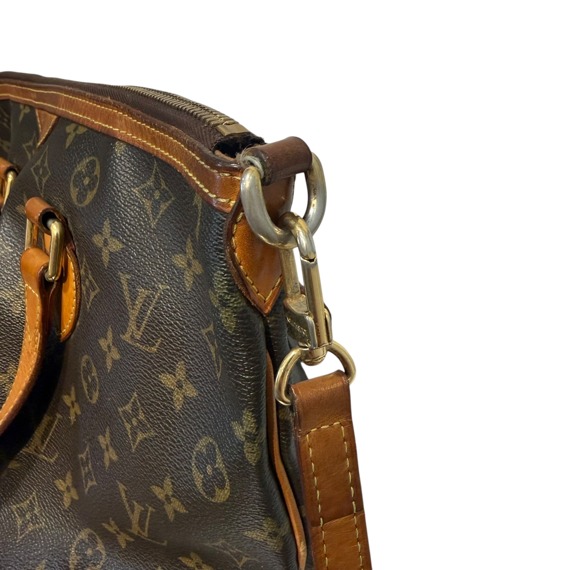 LOUIS VUITTON/Bag/Monogram/Leather/BRW/Palermo PM W/ Strap view 9
