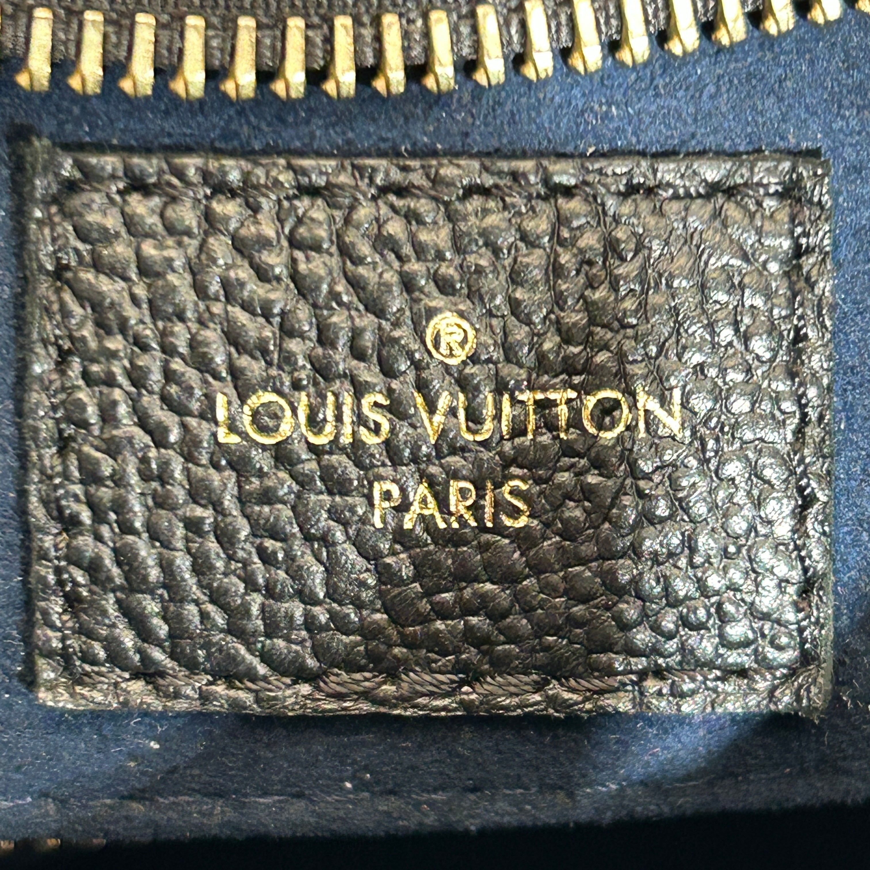 LOUIS VUITTON/Hand Bag/Monogram/Leather/BLK/CARRYAL PM view 5