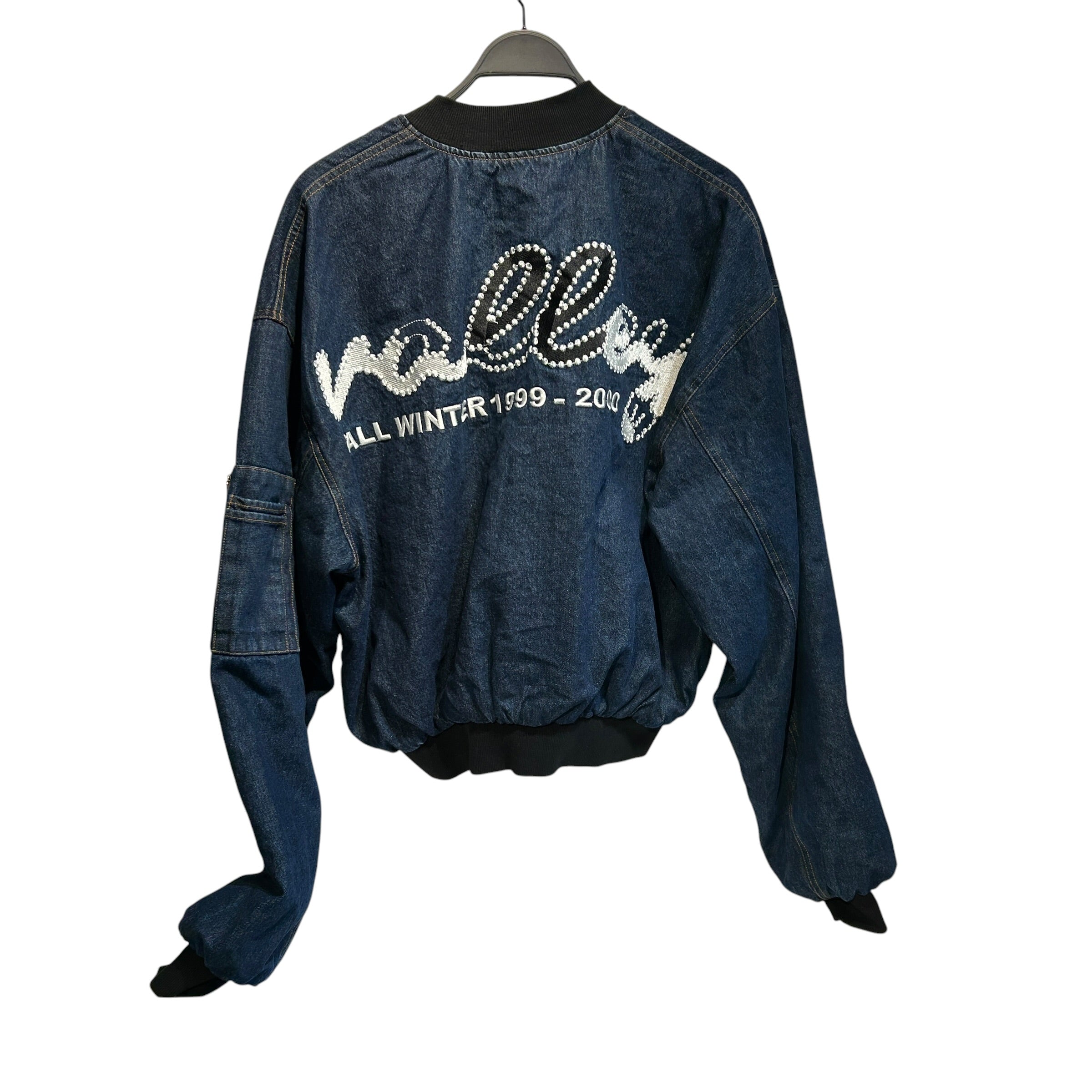 Vale Forever/Jacket/M/Denim/BLU/Graphic/Reversible Bomber Jacket view 2