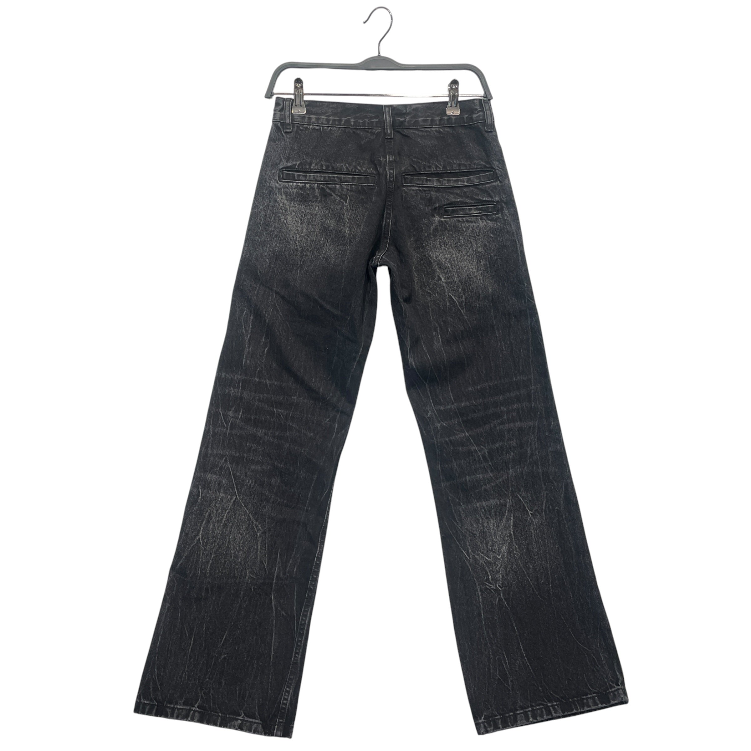SOMAR/Straight Pants/28/Denim/BLK/VEIN DENIM view 2