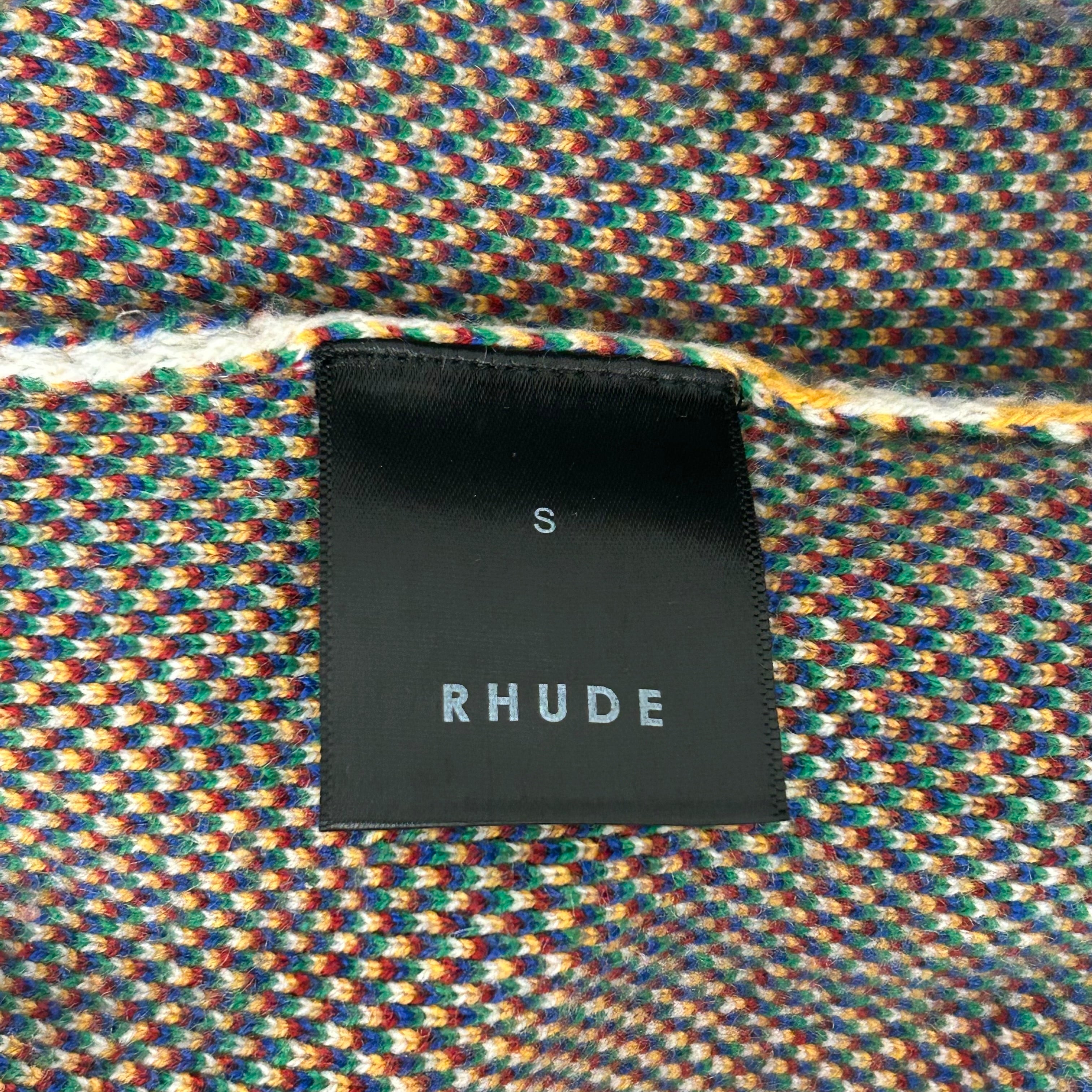 RHUDE/Sweater/S/Paisley/Wool/CRM/ view 4