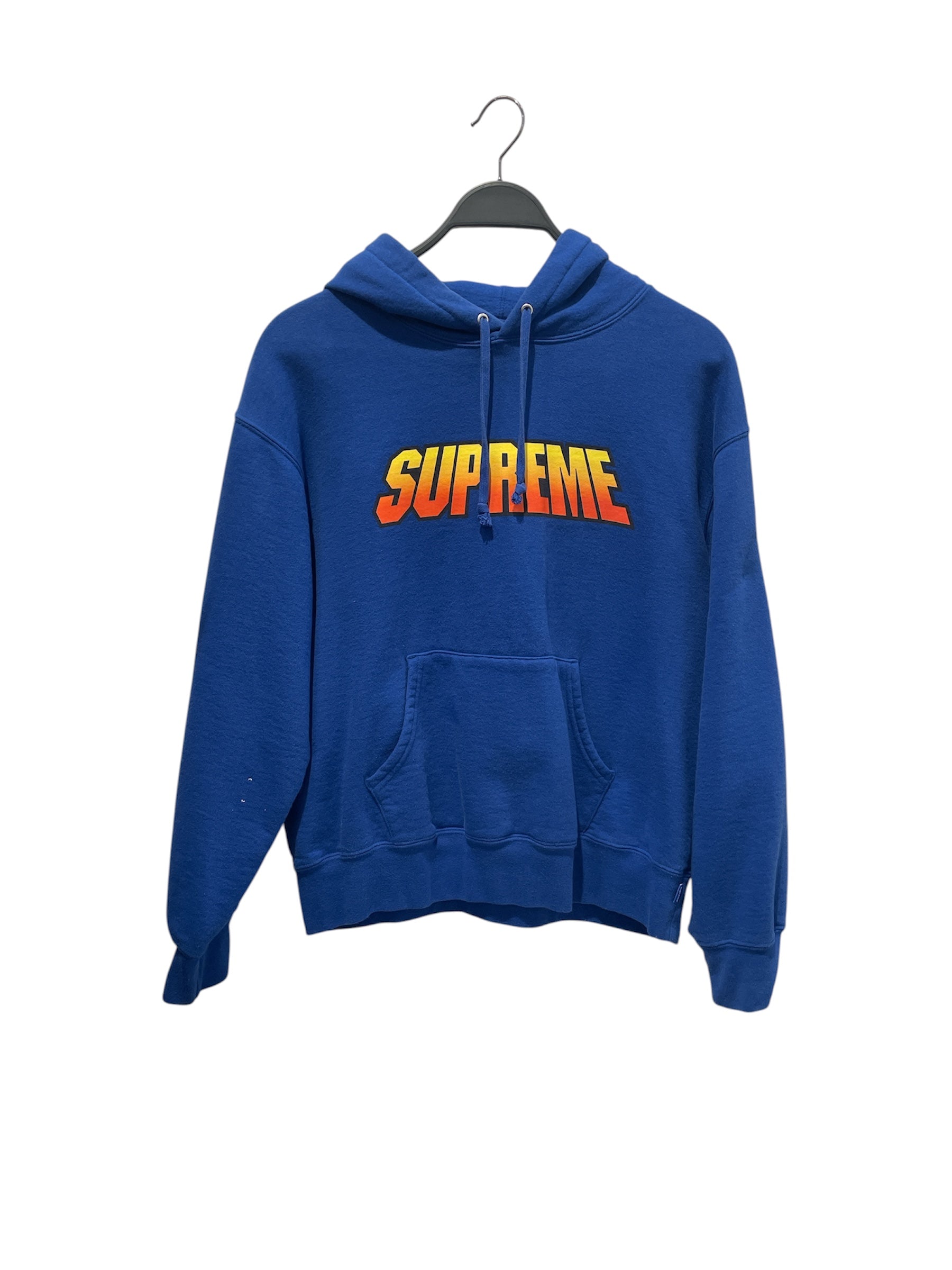Supreme/Hoodie/S/Graphic/Cotton/BLU/SUPREME COMIC LOGO view 1