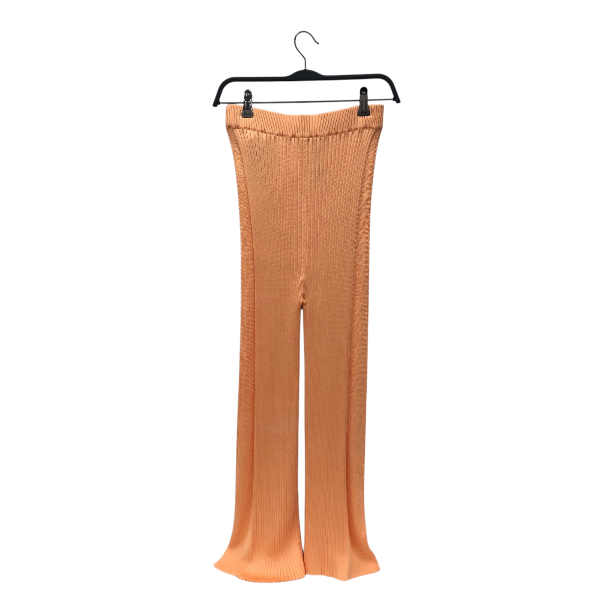 JIL SANDER/Bottoms/32/Rayon/GRN/Ribbed Knit Pant view 2