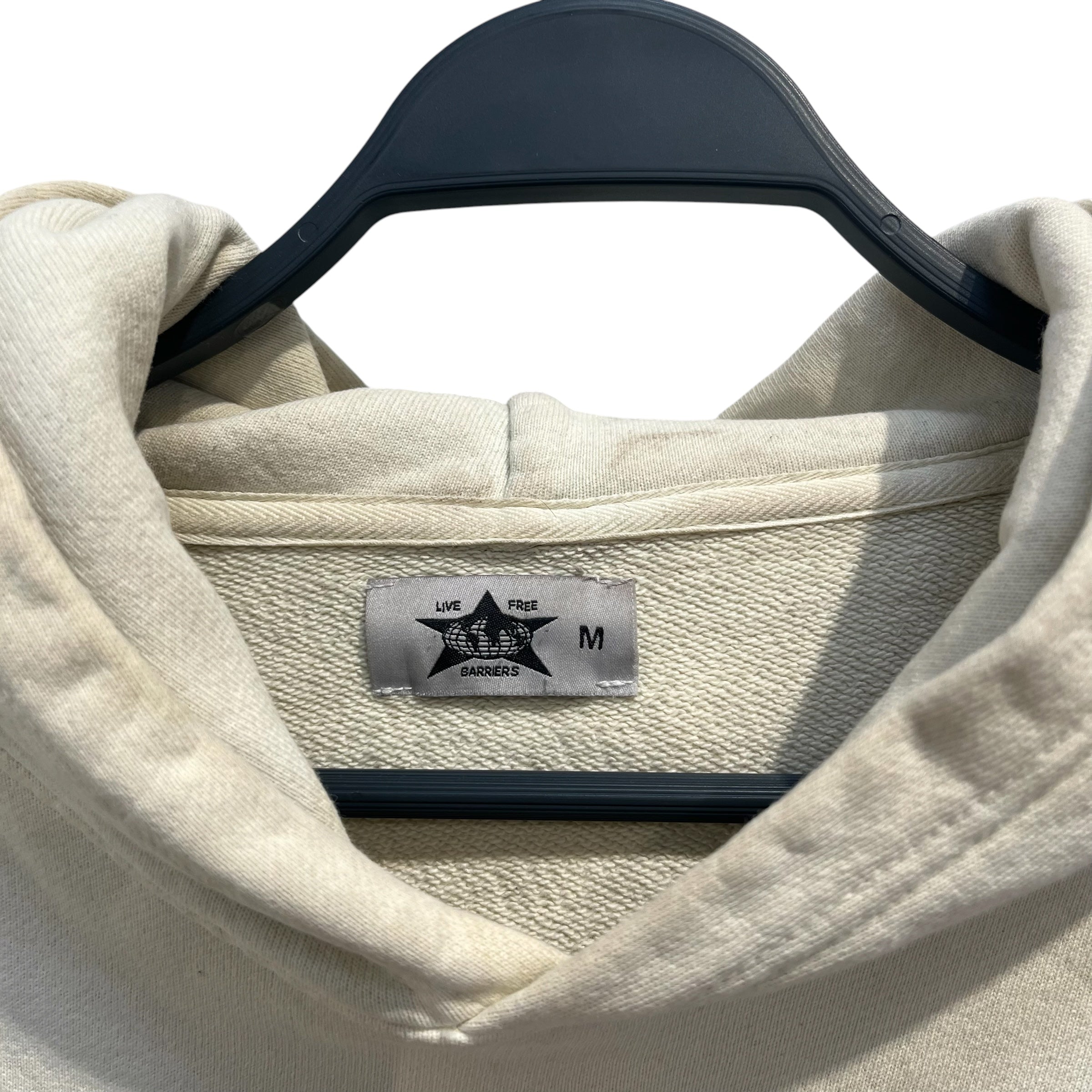 BARRIERS/Hoodie/M/Cotton/WHT/FRED HAMPTON GRAPHIC view 2