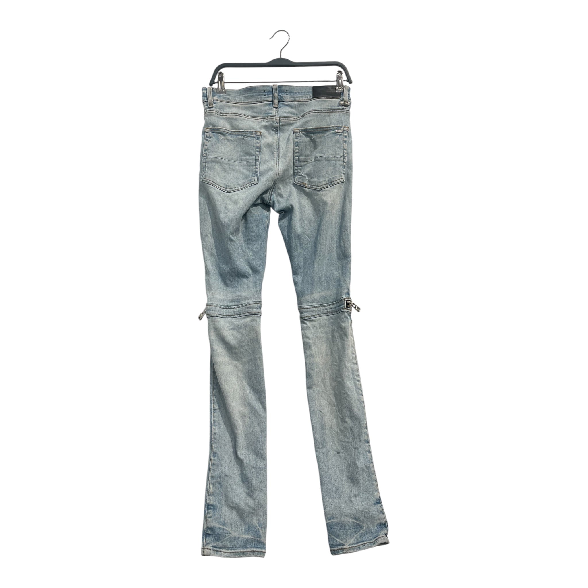 AMIRI/Pants/31/Cotton/BLU/bandana with zippers view 2