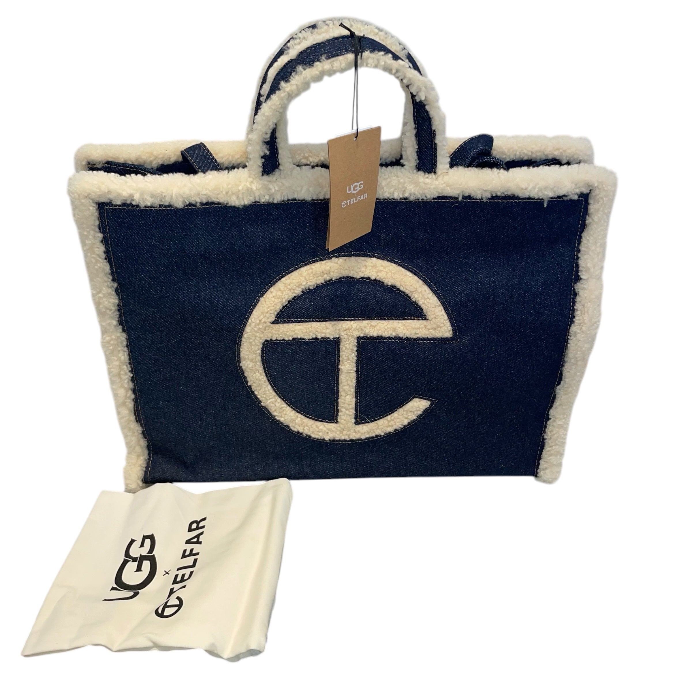 Telfar/UGG australia/Tote Bag/Cotton/NVY/denim view 1