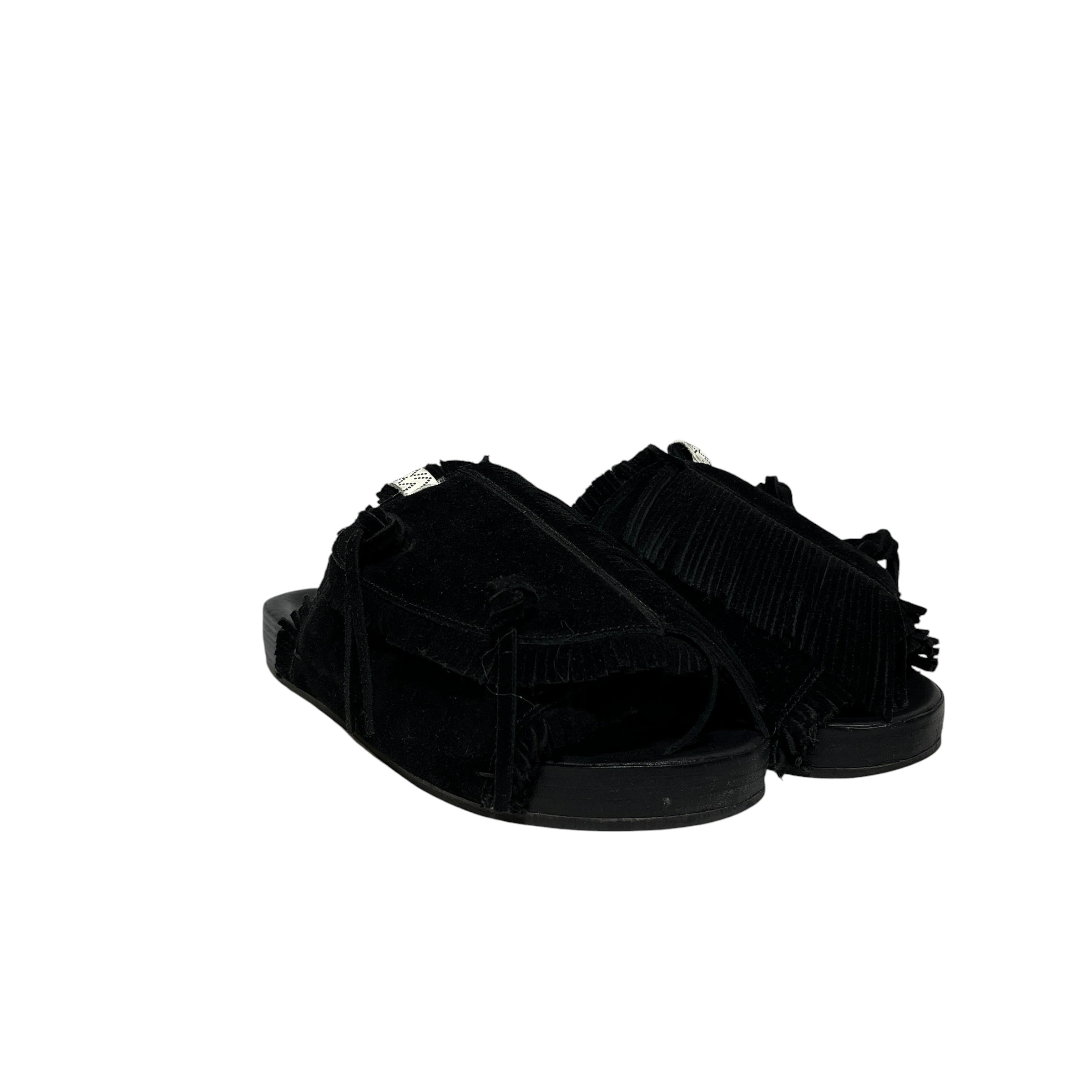 visvim/Sandals/M/Leather/BLK/ view 1