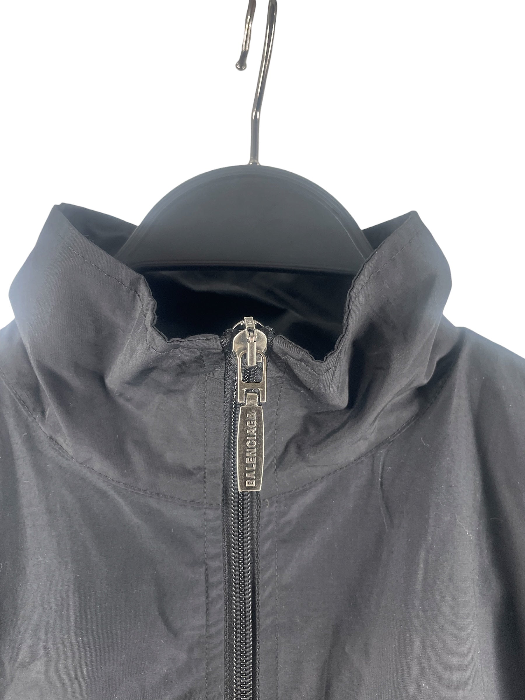 BALENCIAGA/Windbreaker/46/Polyester/BLK/BLACK WINDBREAKER view 3