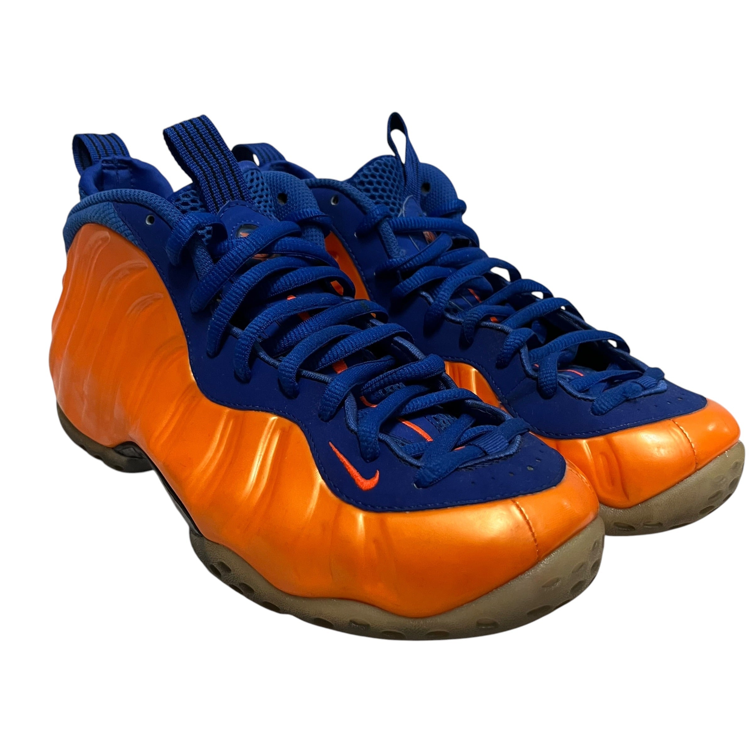 NIKE/Low-Sneakers/US 10/Leather/ORN/foams knicks view 1
