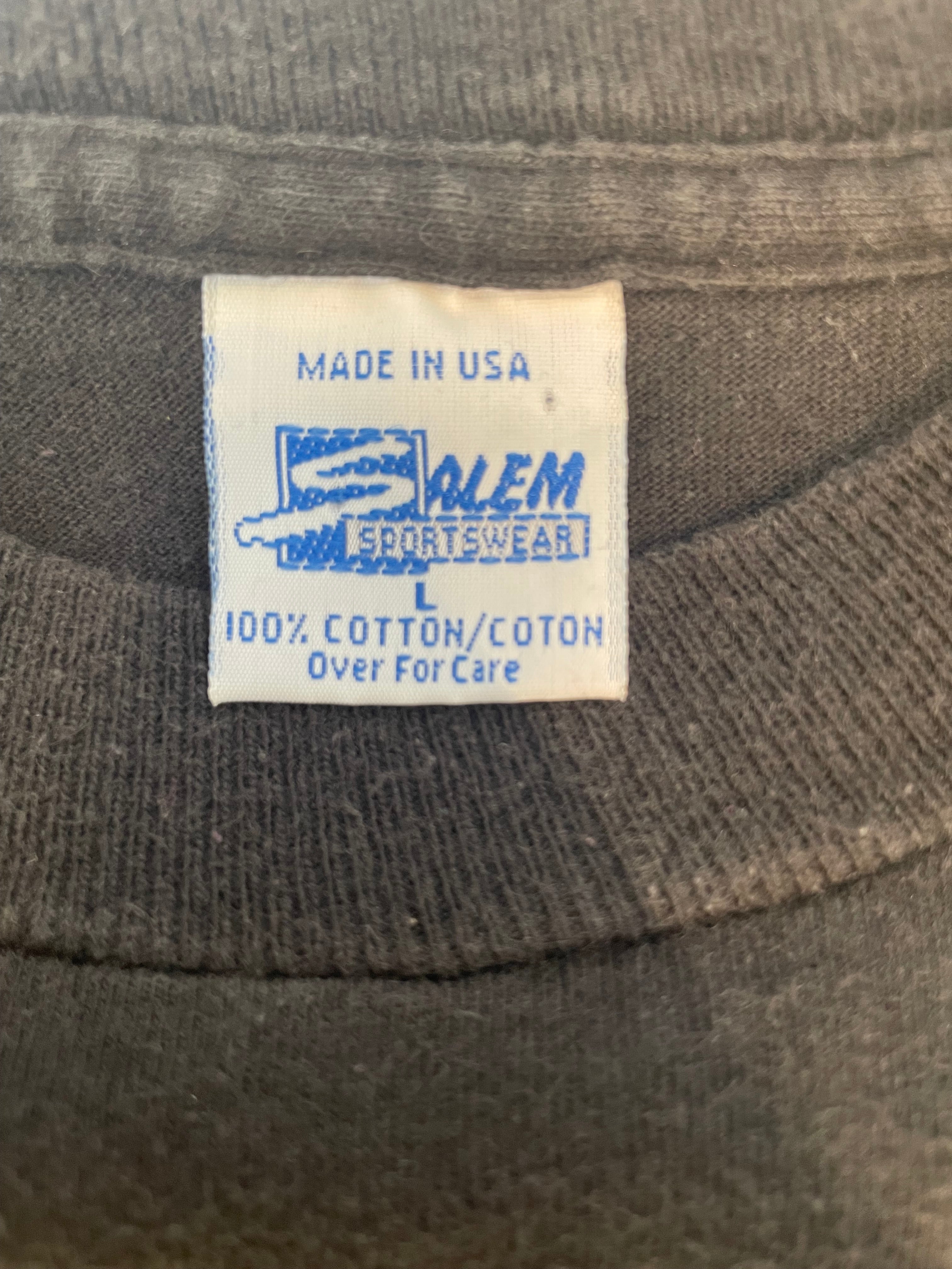 SALEM /T-Shirt/L/Cotton/BLK/RN#76342 view 3