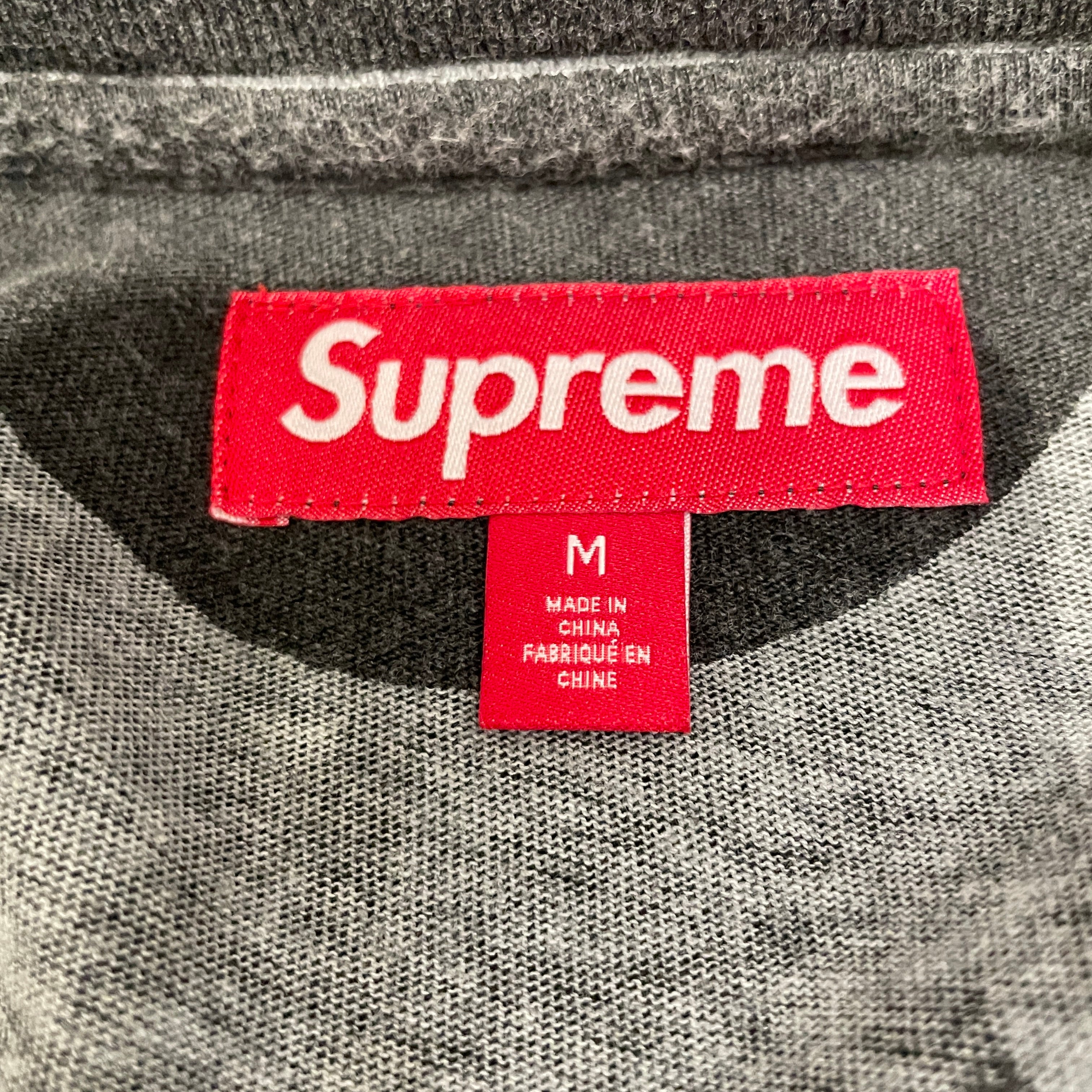 Supreme/T-Shirt/L/Cotton/BLK/OVRPRINT S/S TOP view 3