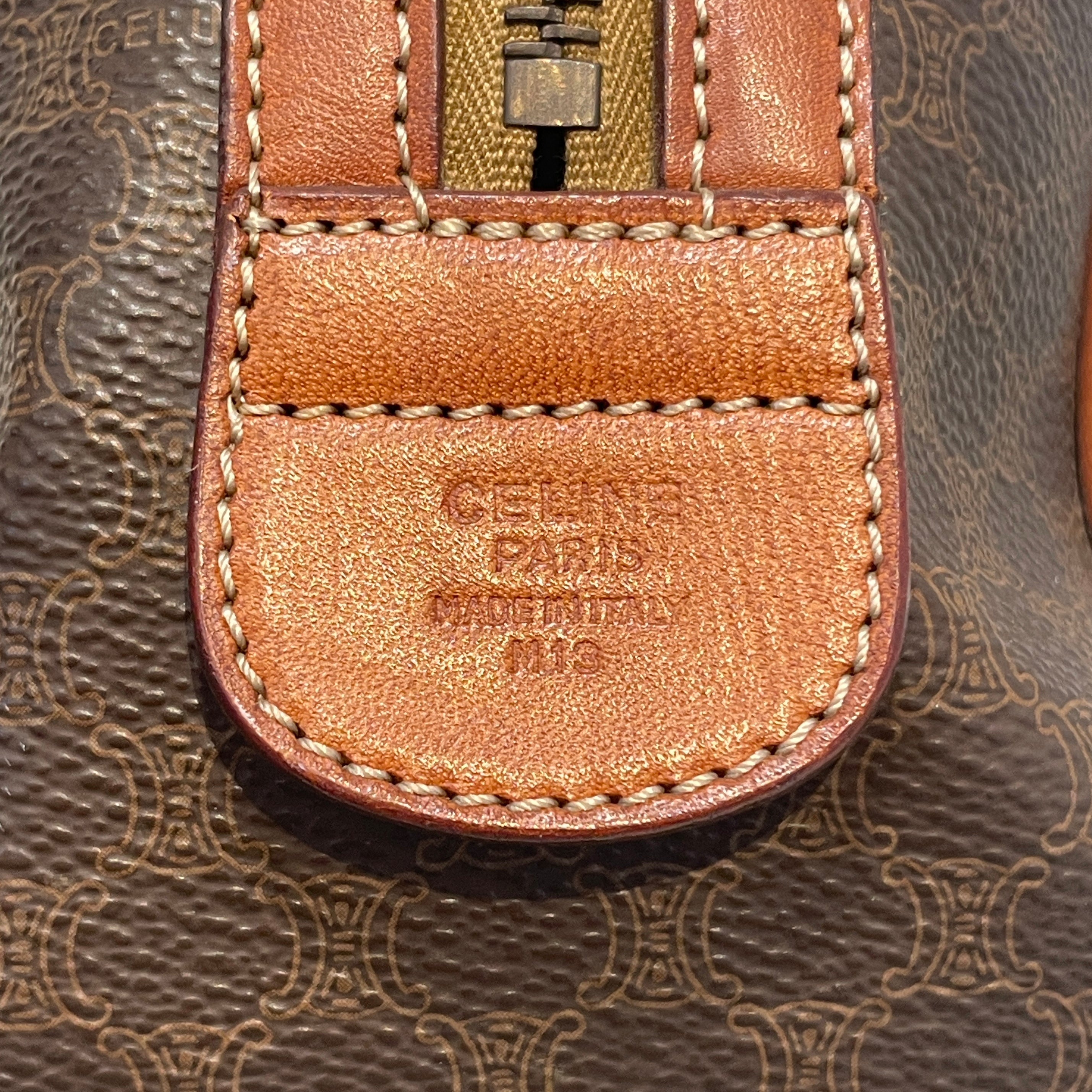 CELINE/Bag/Monogram/Leather/BRW/Macadam Boston Bag view 6