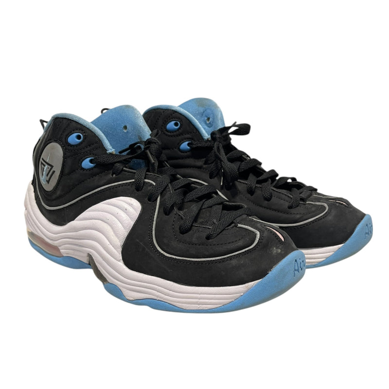 NIKE/Low-Sneakers/US 10/Leather/BLK/Nike Air Penny 2 x Social Stat