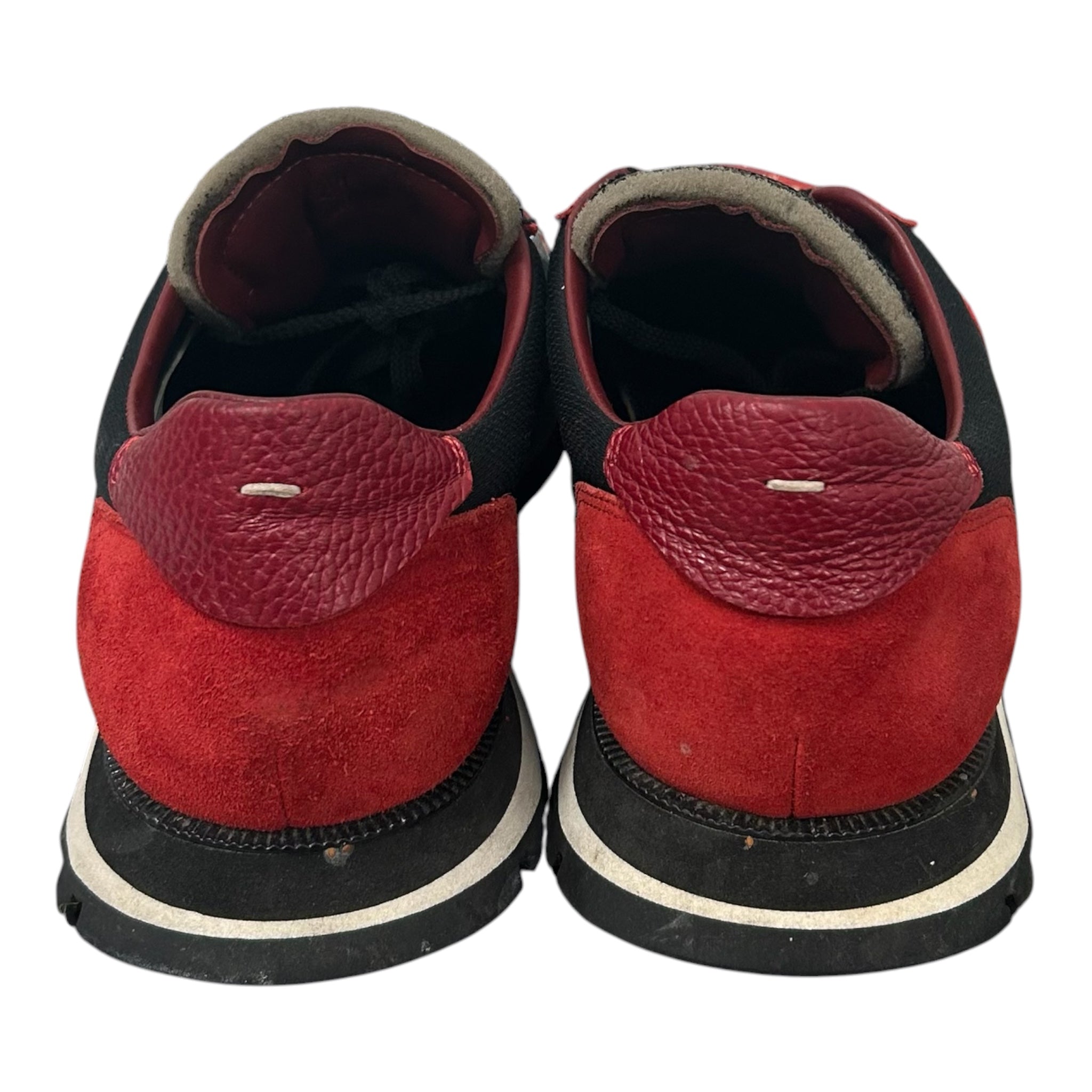Maison Margiela/Low-Sneakers/EU 42/Suede/RED/Replica Suede GAT view 5