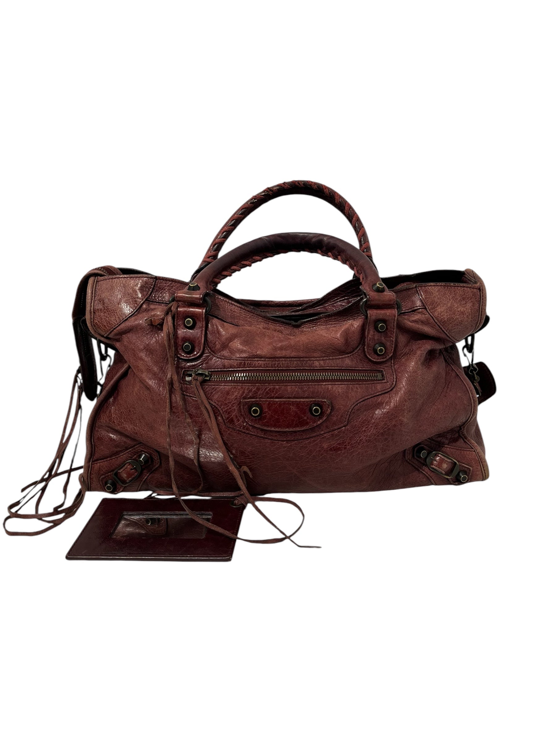 BALENCIAGA/Bag/Leather/BRD/MEDIUM LE CITY BAG view 1