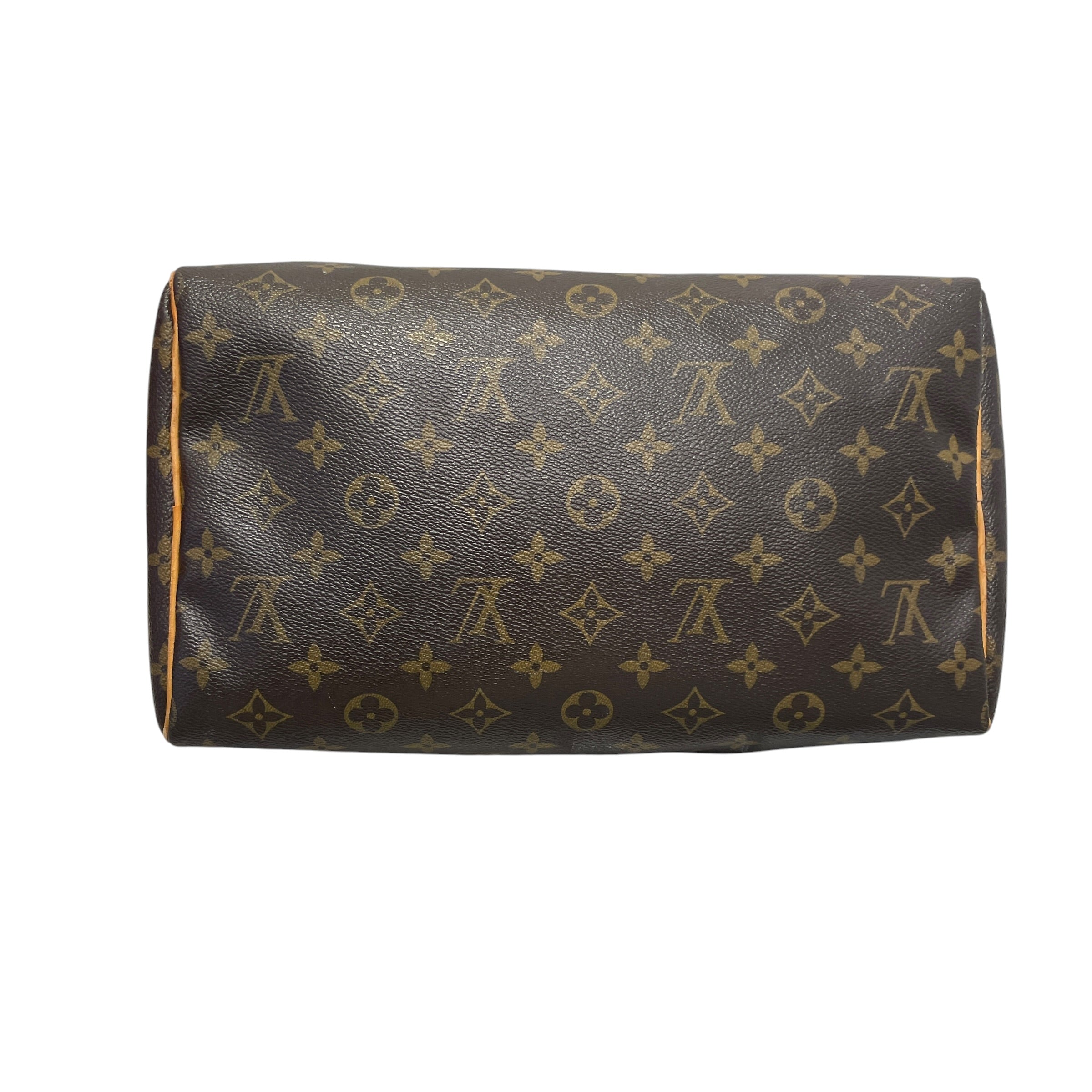 LOUIS VUITTON/Hand Bag/Monogram/Leather/BRW/Speedy 25 Handbag view 5