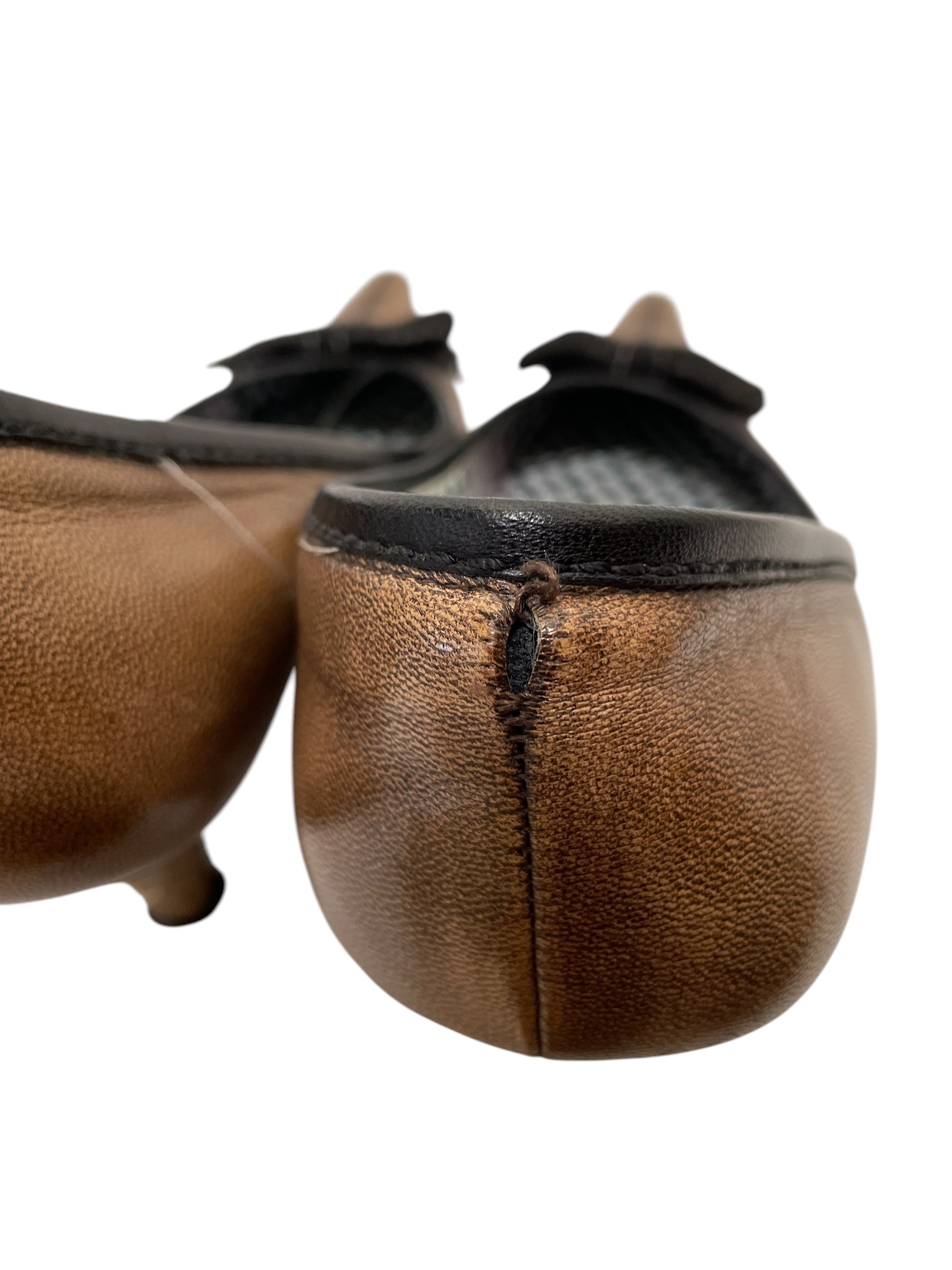 MIU MIU/Heels/EU 39.5/Leather/BRW/V-Tip/ view 7