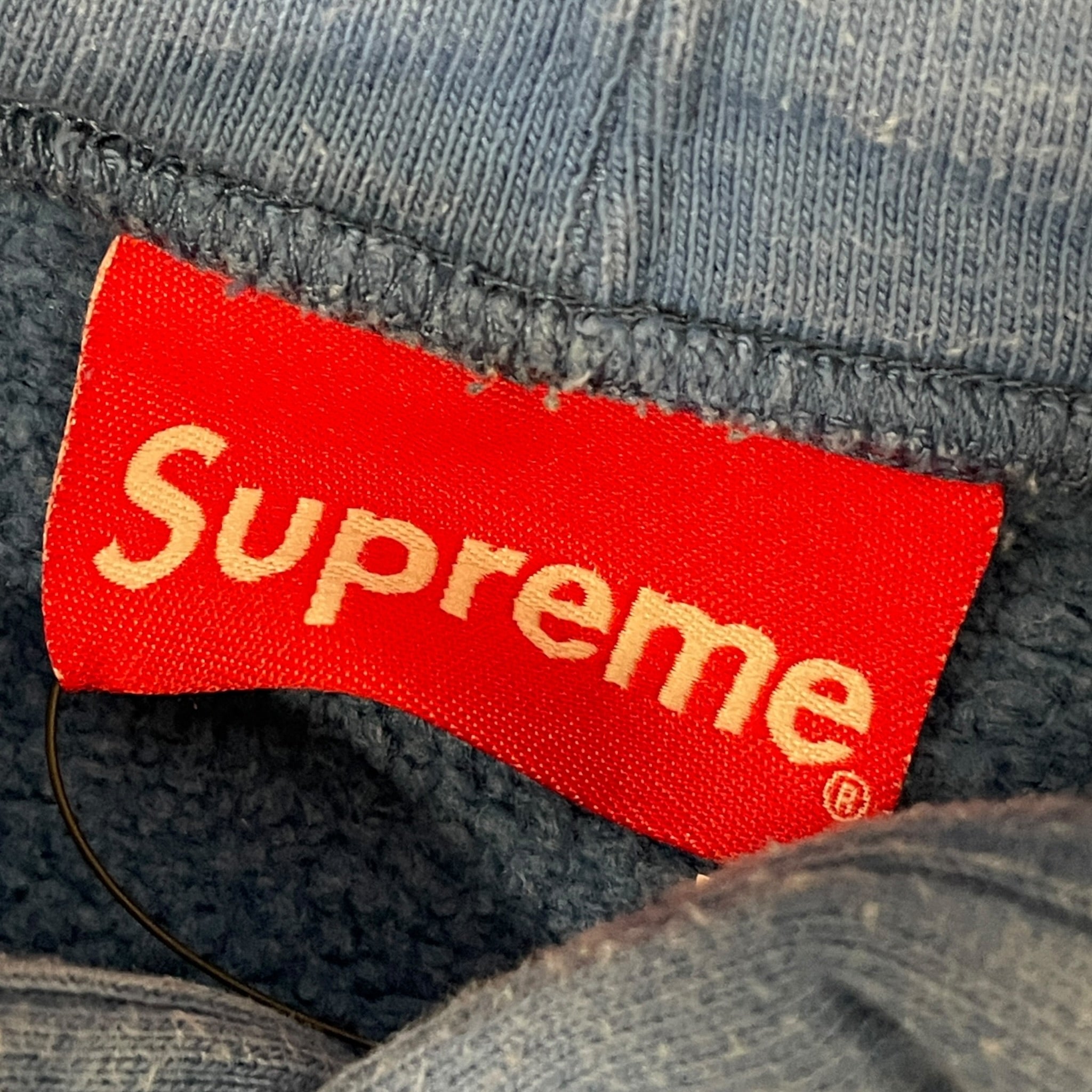 Supreme/Hoodie/L/Cotton/BLU/SMURFS view 3