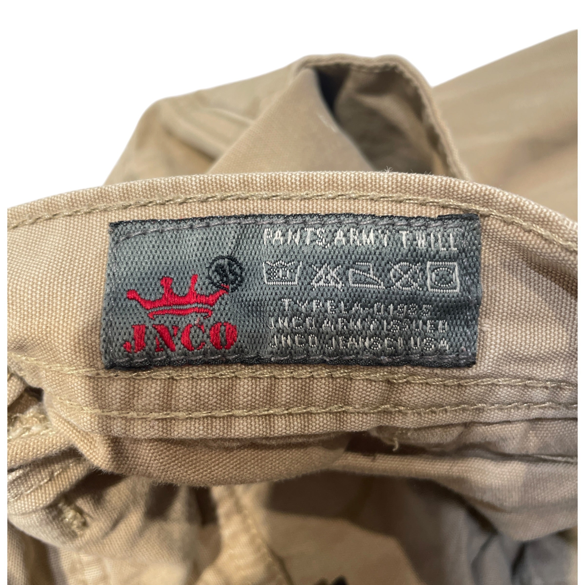 JNCO/Bottoms/Cotton/KHK/Skeleton Skateboard Khaki view 5
