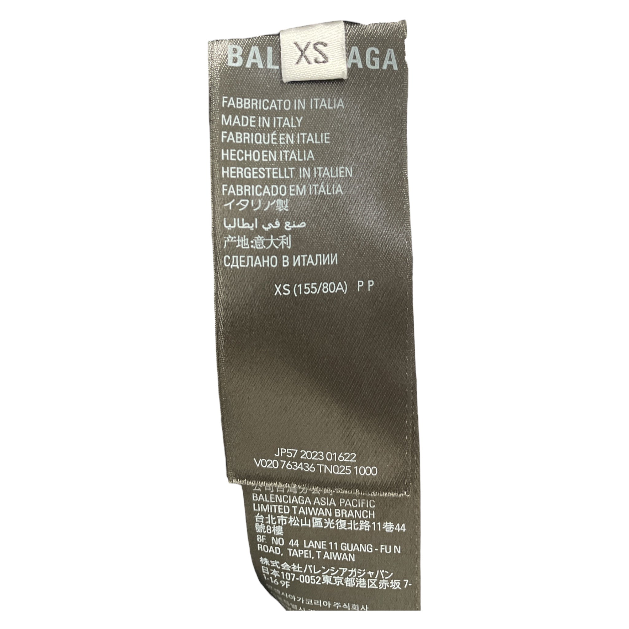 BALENCIAGA/Windbreaker/XS/Nylon/BLK/3B Sport Logo Cropped view 4