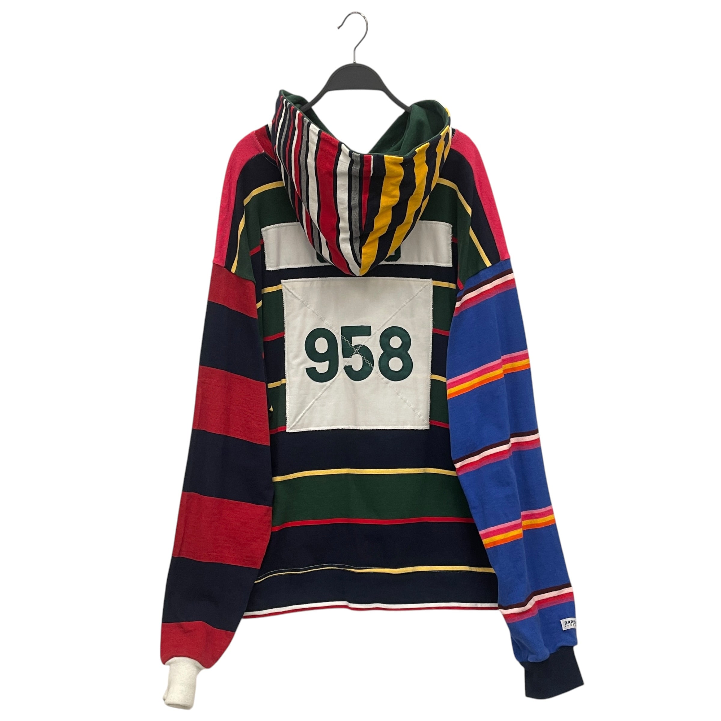 OTTO 958/Kiko Kostadinov/Hoodie/XXL/Stripe/Cotton/PNK/REWORKED BARBARIAN KNIT view 2