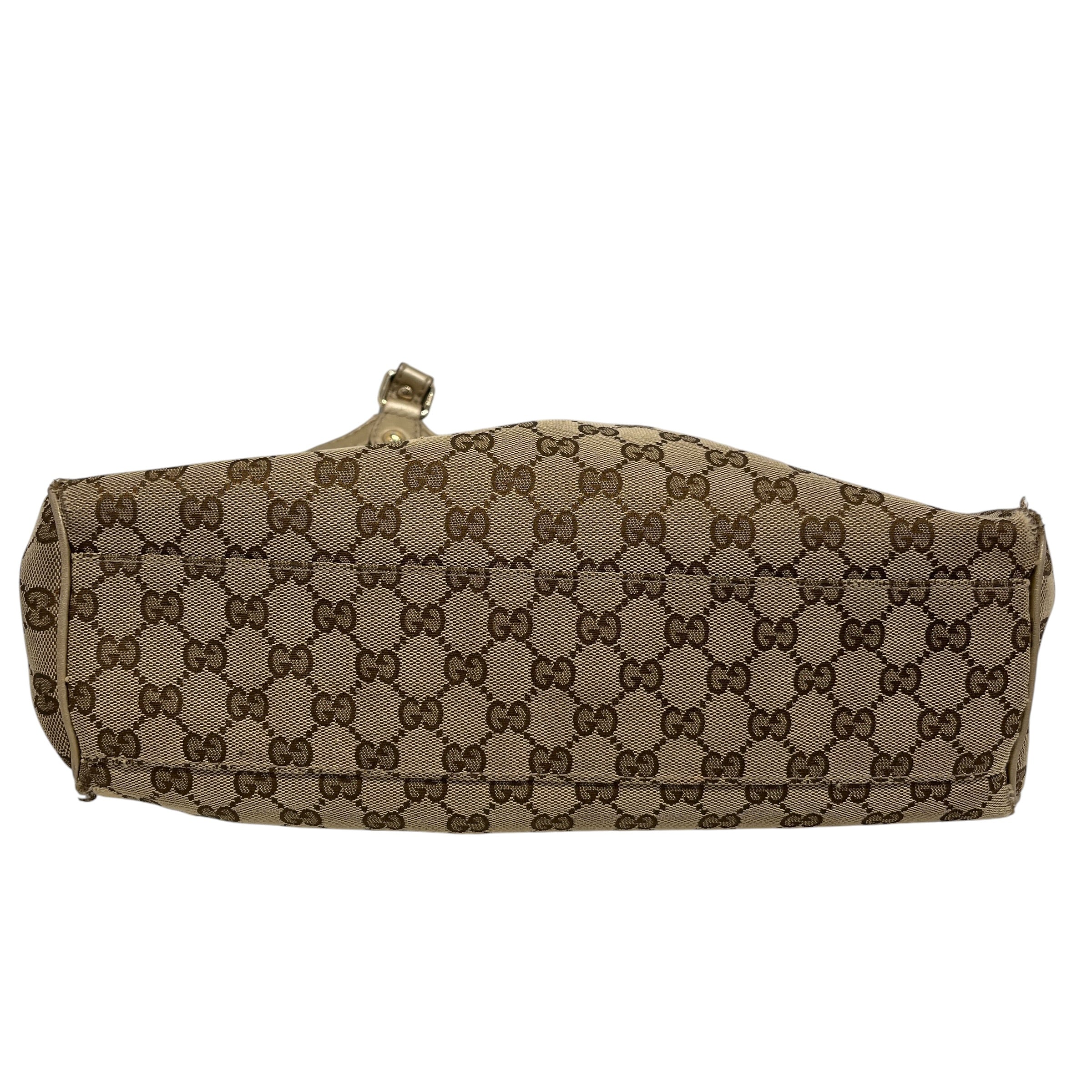 GUCCI/Bag/All Over Print/Cotton/BRW/GUCCI SUKEY CANVAS TOTE BAG view 3