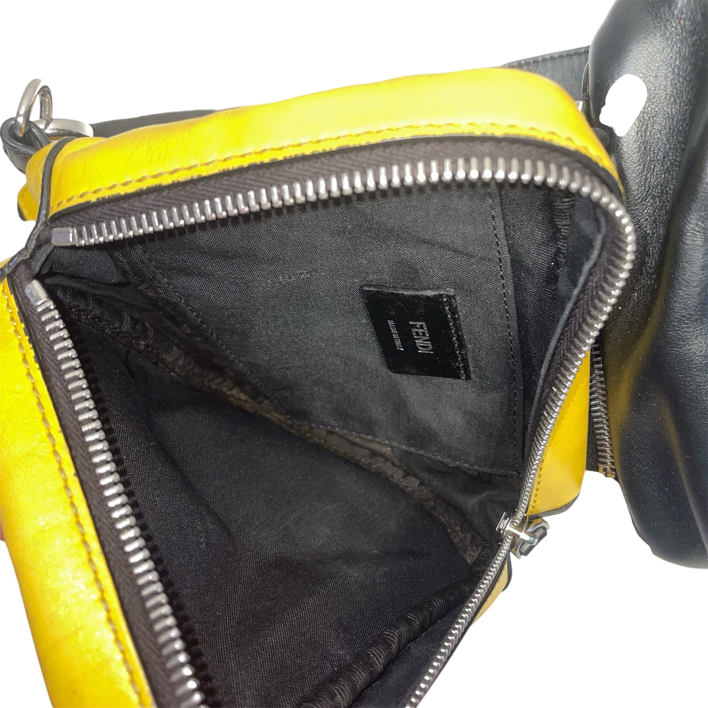 FENDI/Fanny Pack/Monogram/Leather/BLK/ view 3