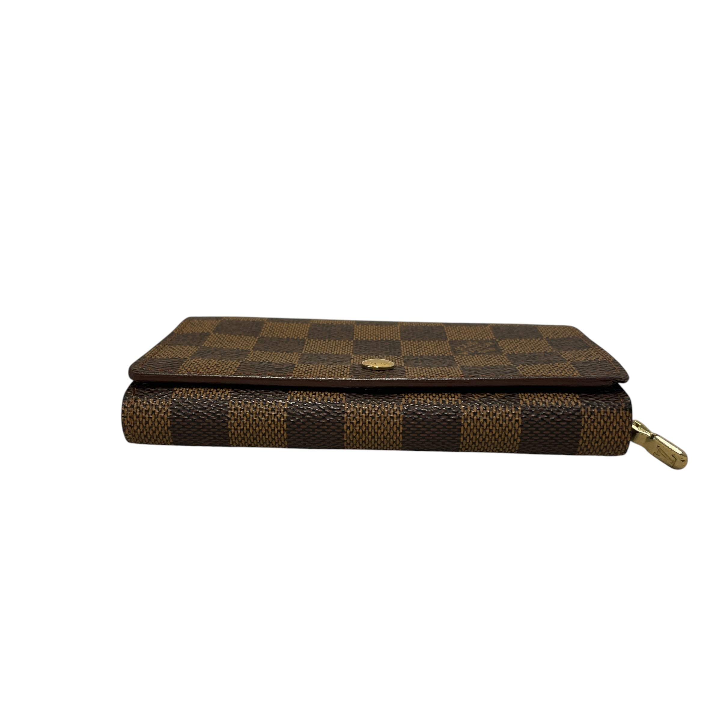 LOUIS VUITTON/Wallet/Monogram/Leather/BRW/L's/Damier Ebene Porte Monnaie view 3