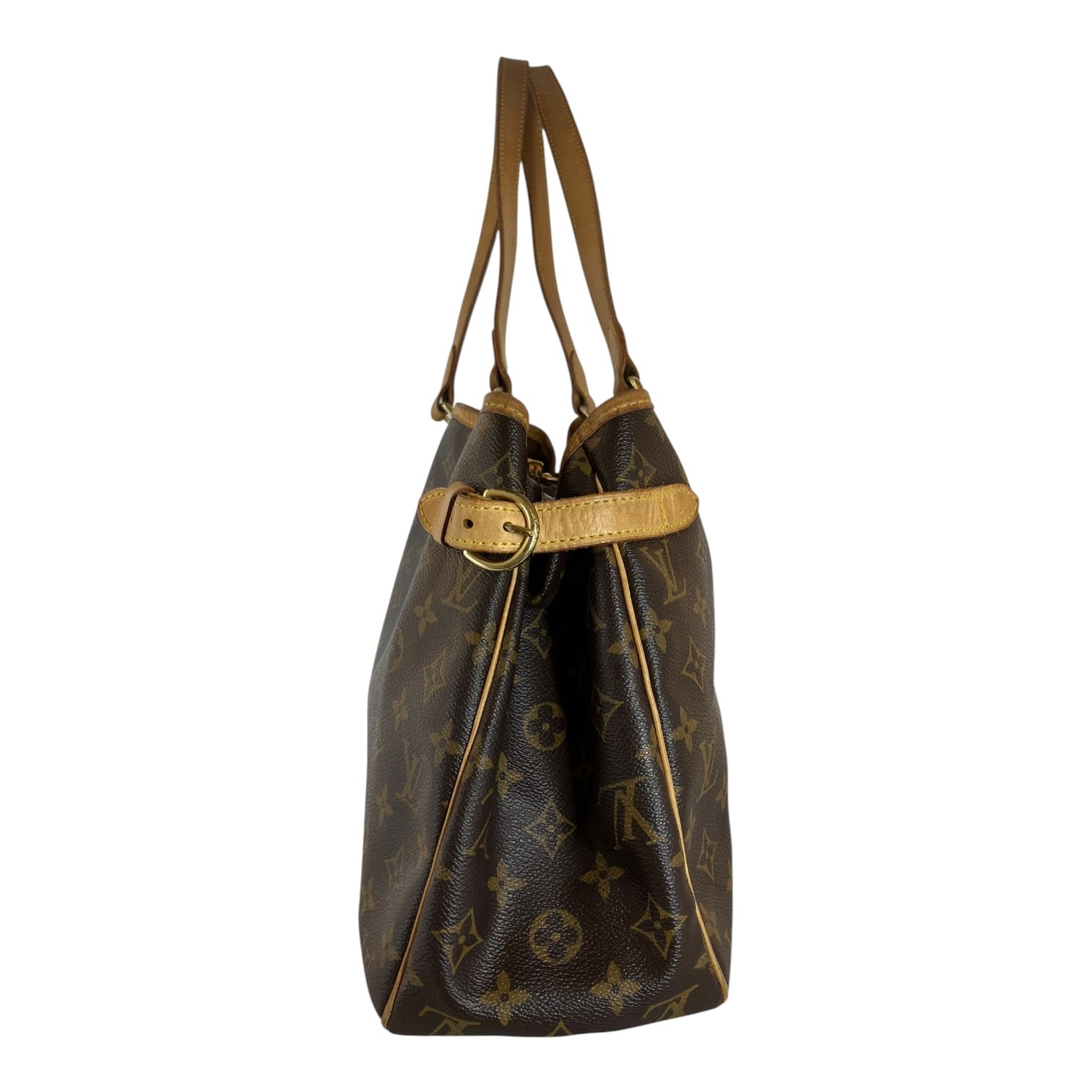 LOUIS VUITTON/Hand Bag/Monogram/Leather/BRW/Louis Vuitton Batignolles view 3