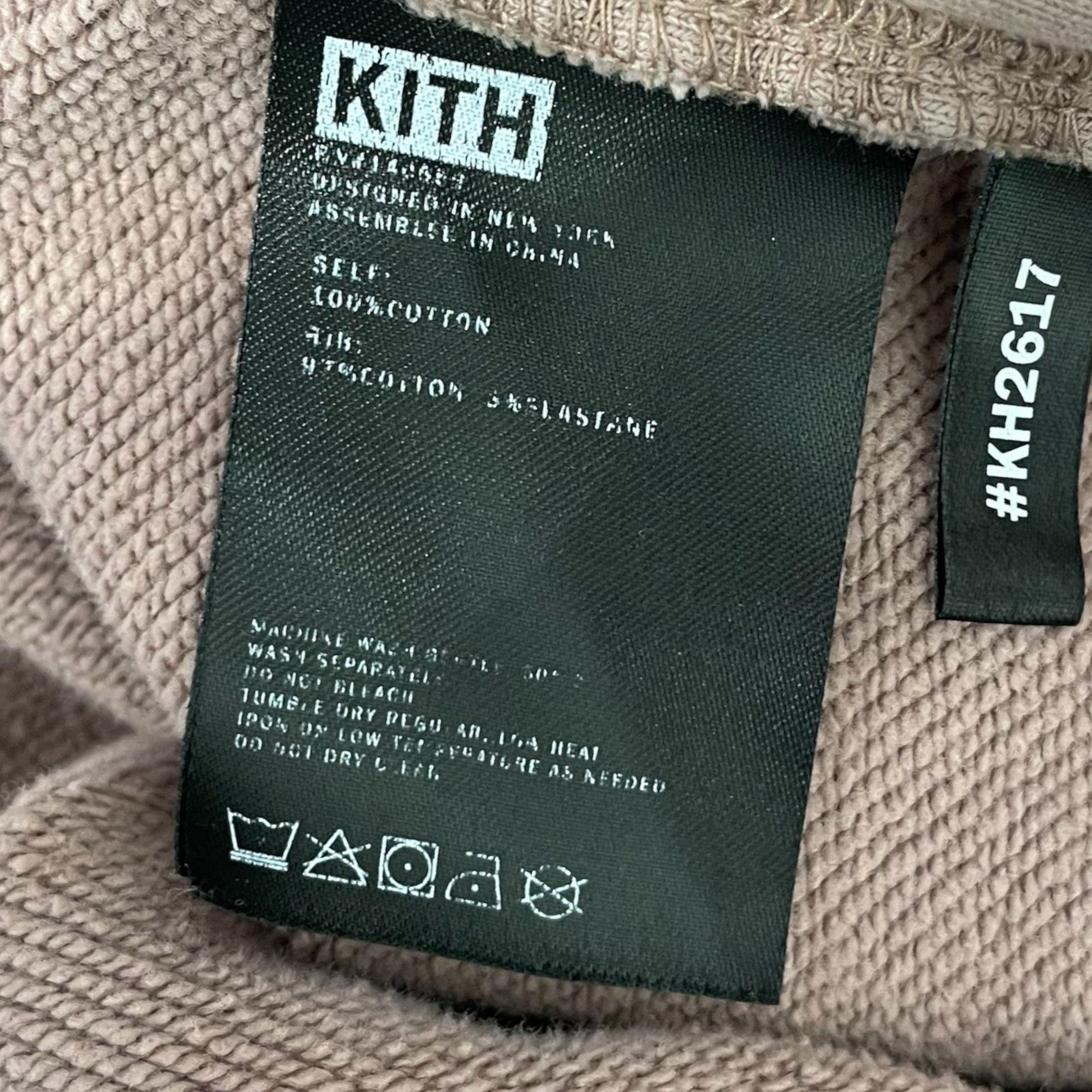KITH/Hoodie/L/Nylon/PNK/WILLIAMS III PULLOVER HOODIE view 4