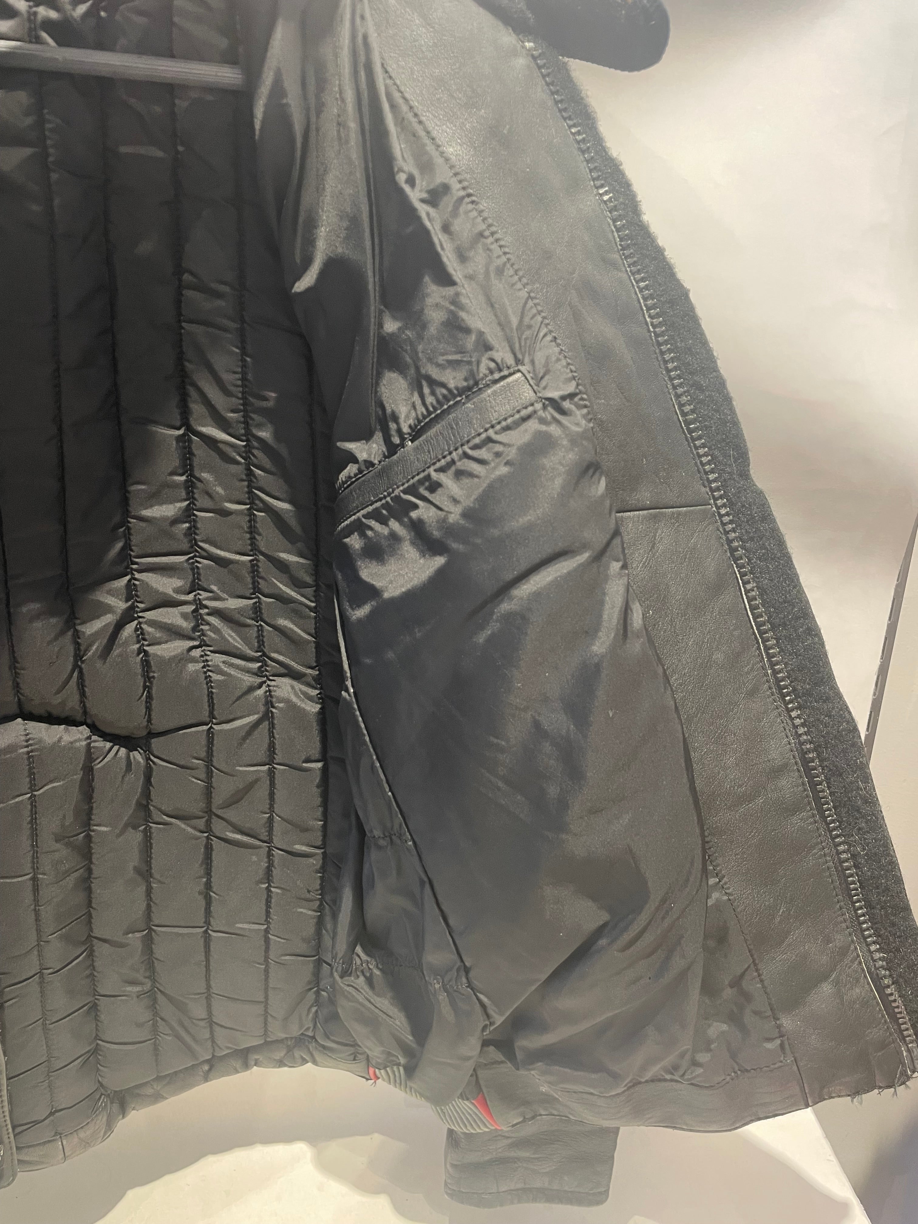 Leather Jacket/Leather Jkt/42/Leather/BLK/ view 7