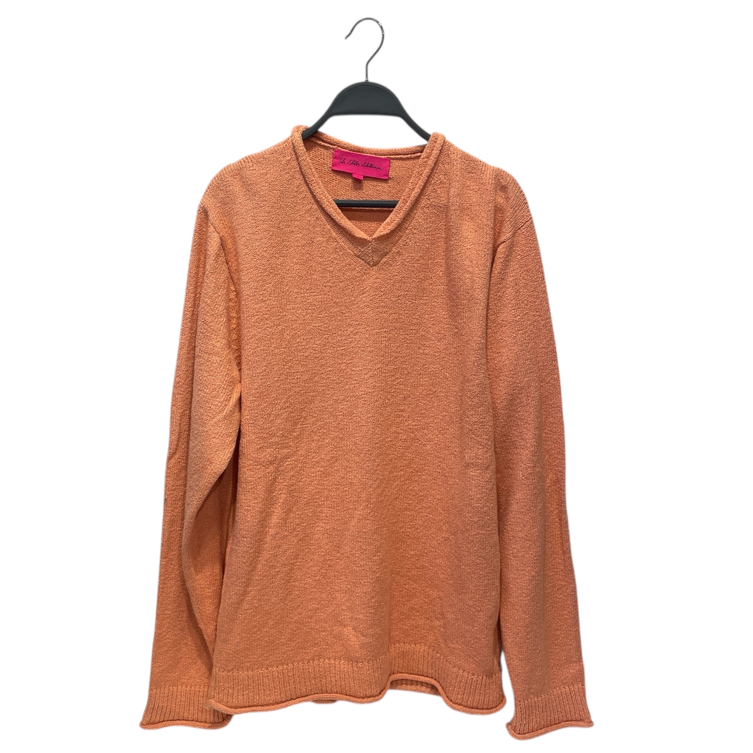 The Elder Statesman/Sweater/M/Cotton/ORN/ view 1