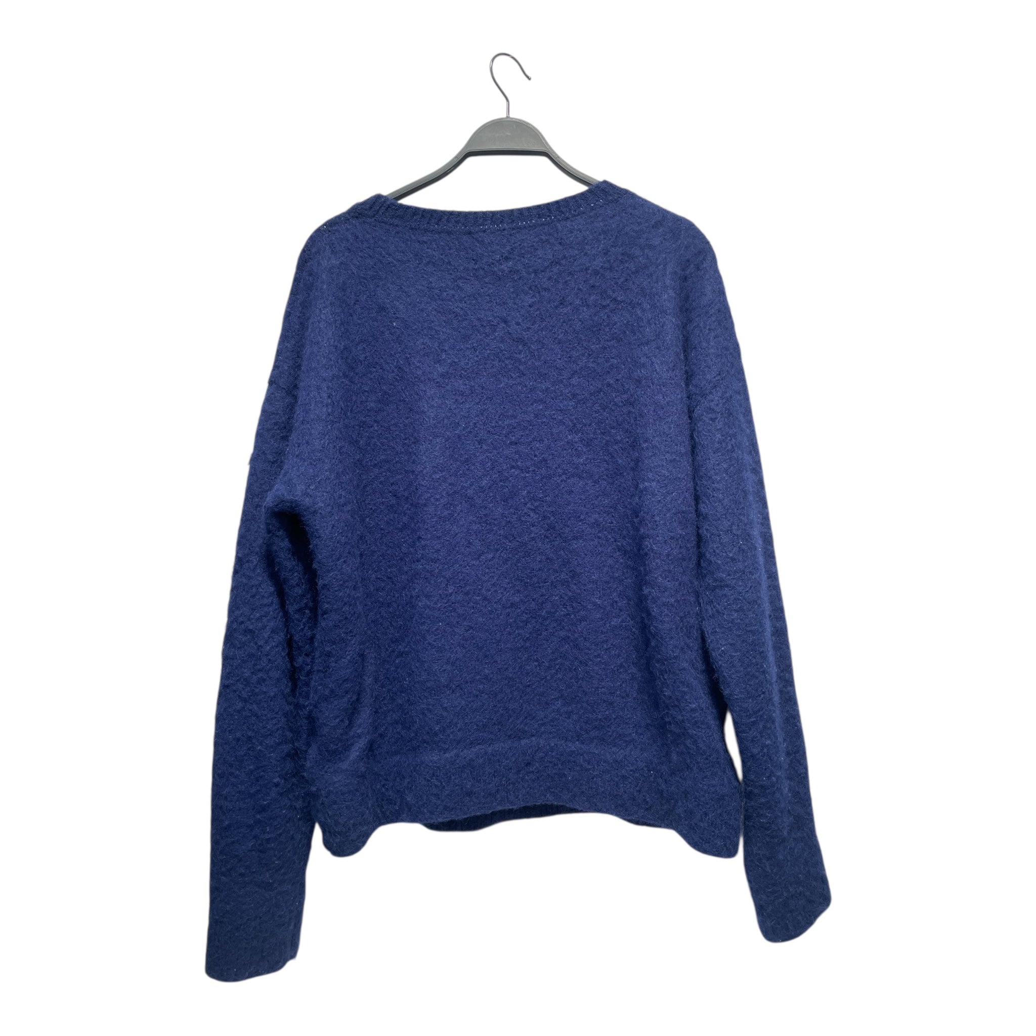 Brain Dead/Heavy Sweater/M/Graphic/Wool/BLU/pink guy graphic view 2