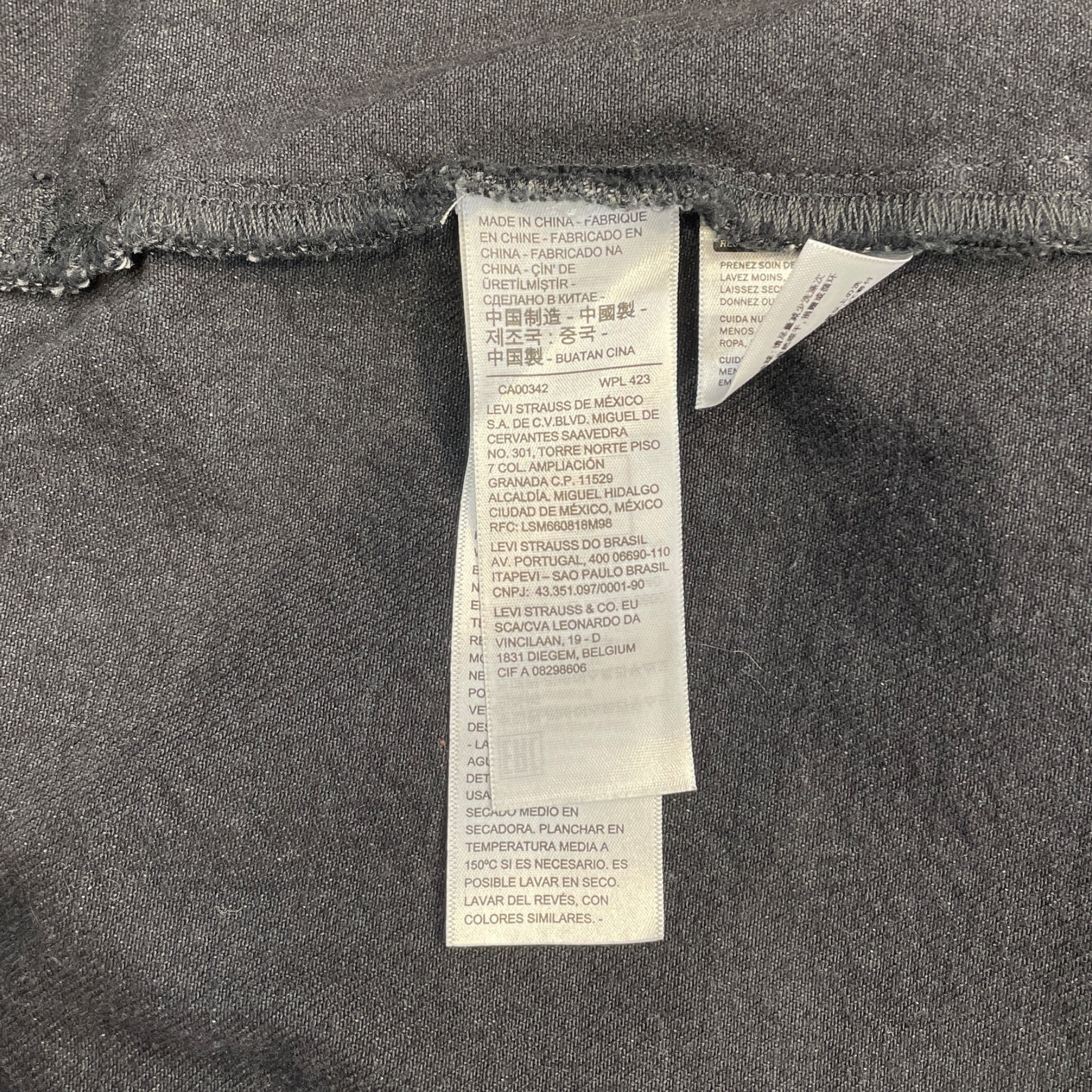Levi's/Denim Jkt/L/Cotton/BLK/All Over Print/ view 4