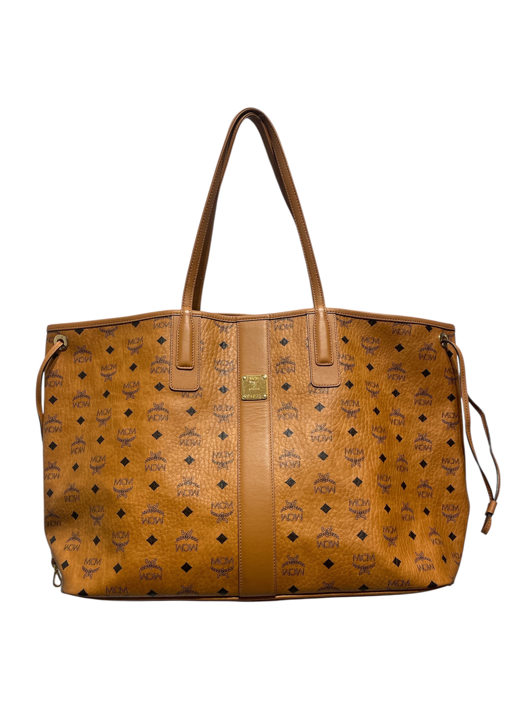 MCM/Tote Bag/Monogram/CML/Visetos Tote Bag view 1