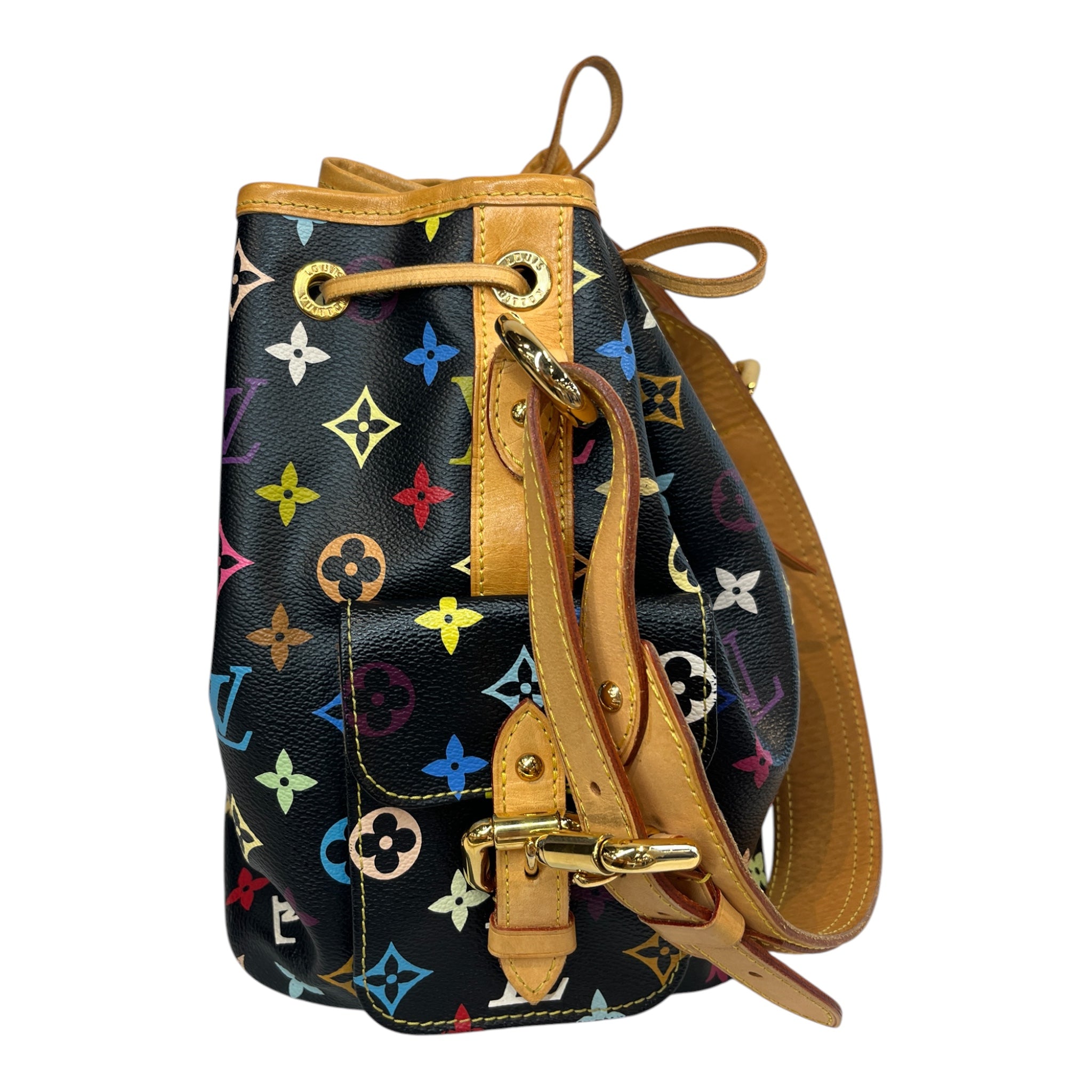 LOUIS VUITTON/Basket Bag/Monogram/MLT/PETIT NOE MURAKAMI view 3
