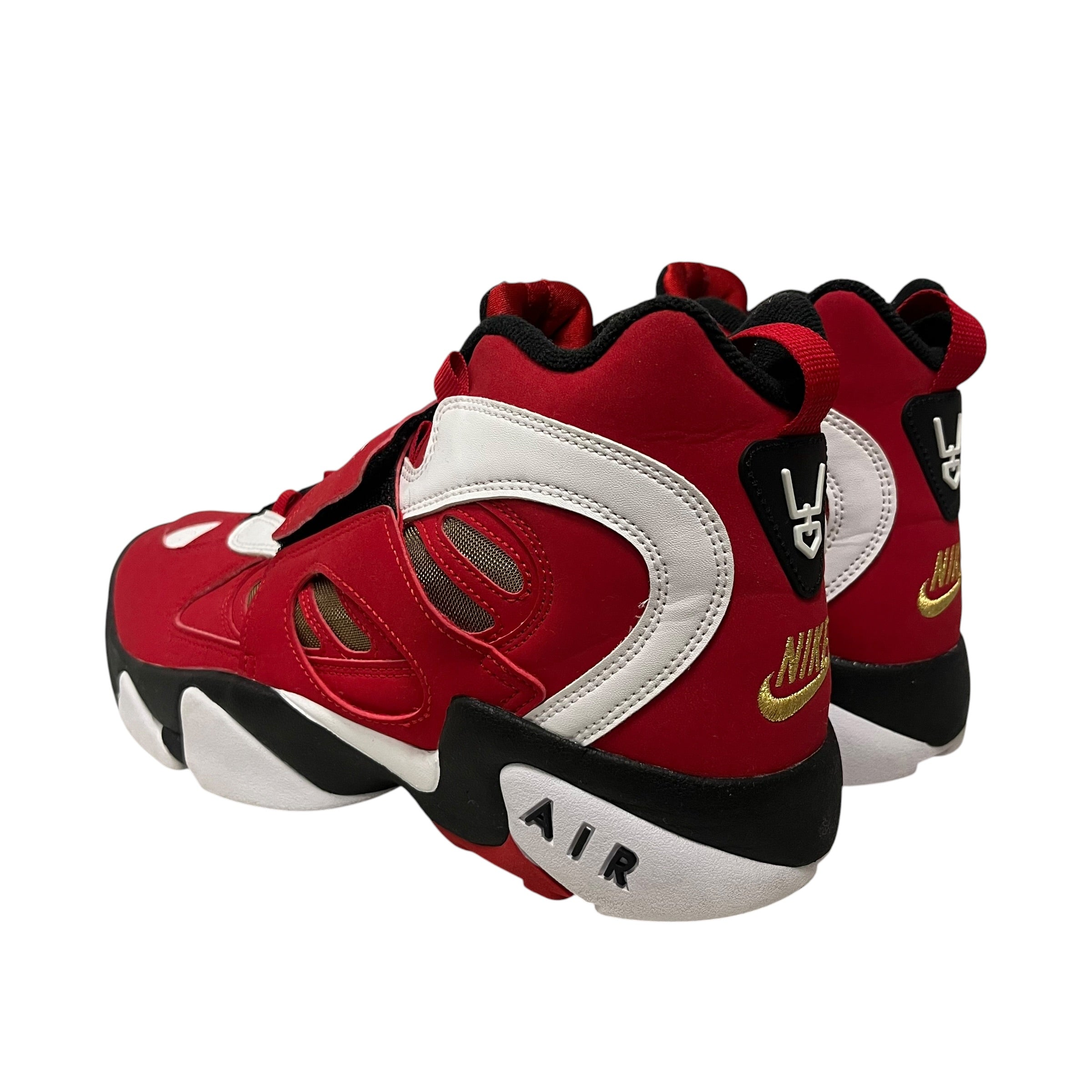 NIKE/Hi-Sneakers/US 9.5/Suede/RED/turf 2 view 2