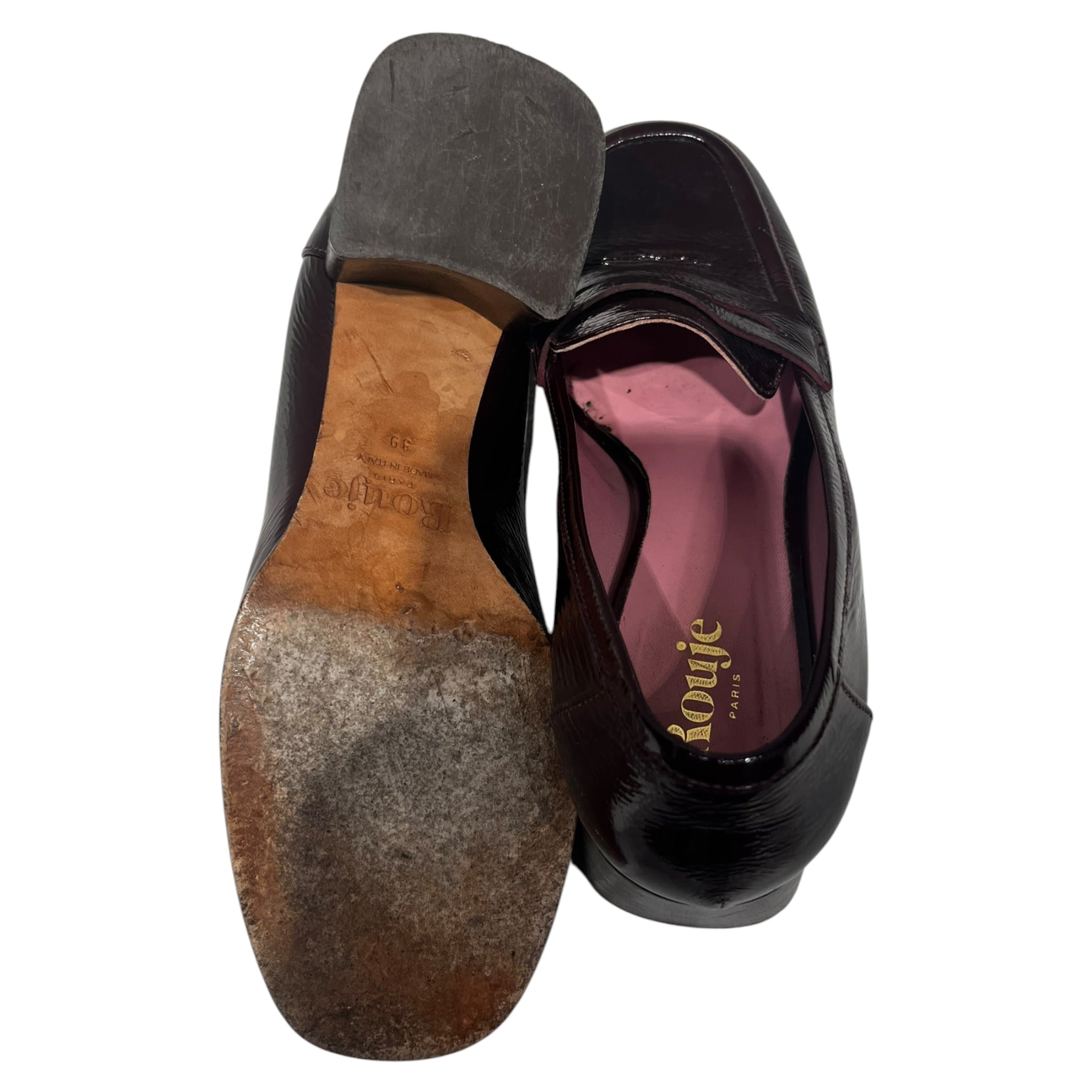 Rouje/Heels/EU 39/Leather/BRD/LOAFER HEEL view 4