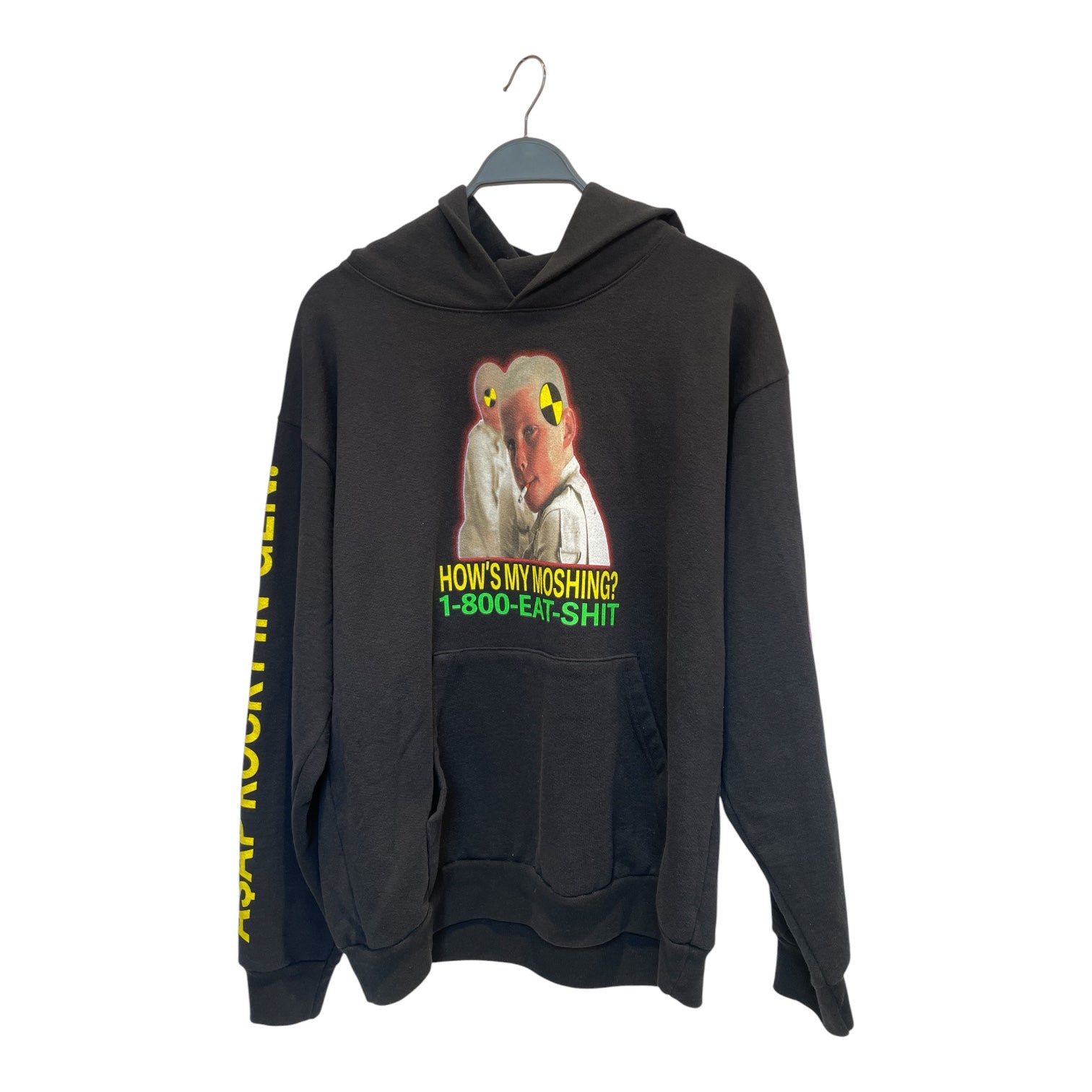 INJURED GENERATION/Hoodie/L/All Over Print/Cotton/BLK/A$AP ROCKY view 1