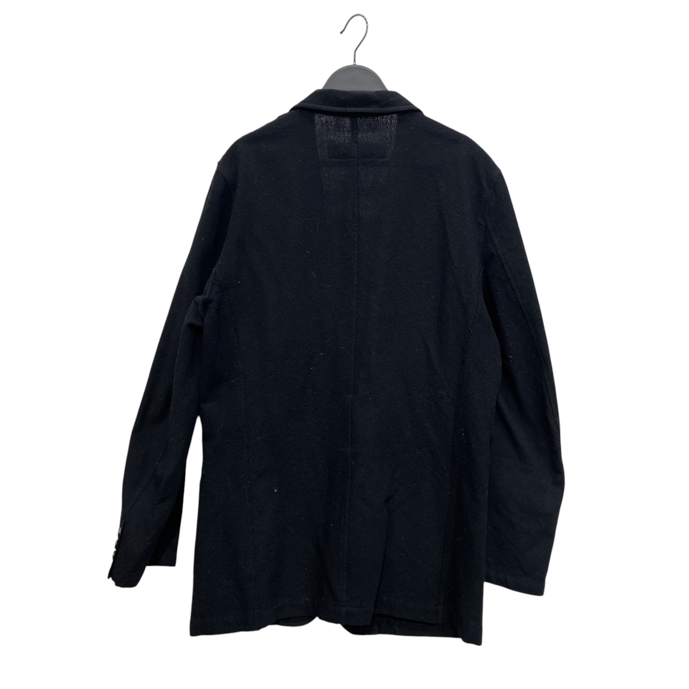 COMME des GARCONS HOMME/Tailored Jkt/M/Wool/BLK/Single Breasted/CDC HOMME WOOL BLAZER view 2