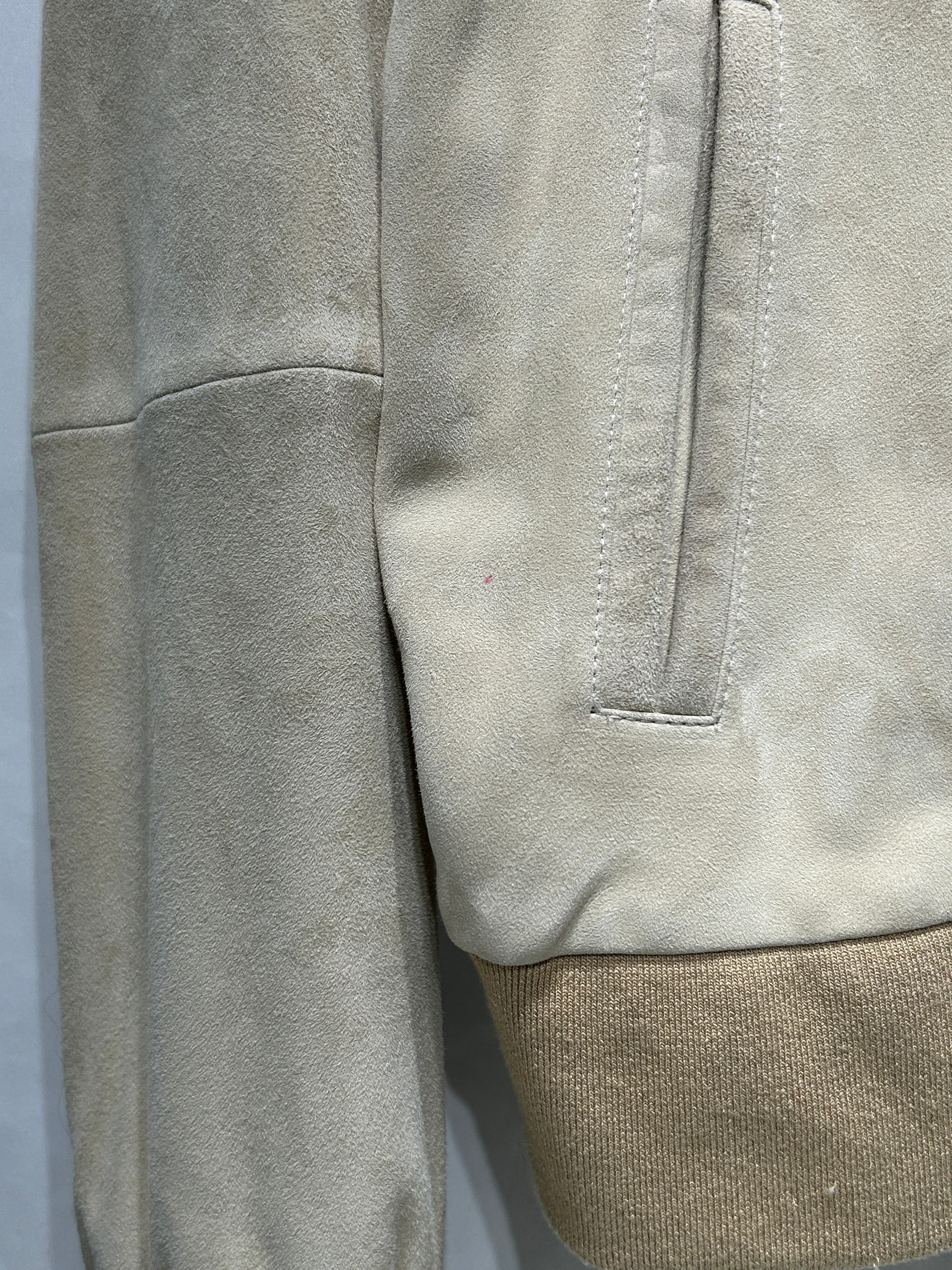 AIME LEON DORE/Jacket/L/Suede/BEG/zip up suede jacket view 7