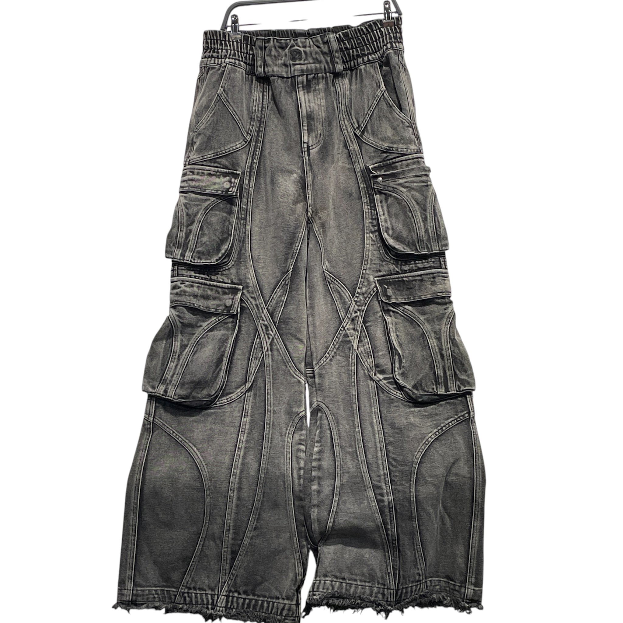 CYVIST/Cargo Pants/36/Cotton/GRY/Grey Venmon Cargo Pants view 2