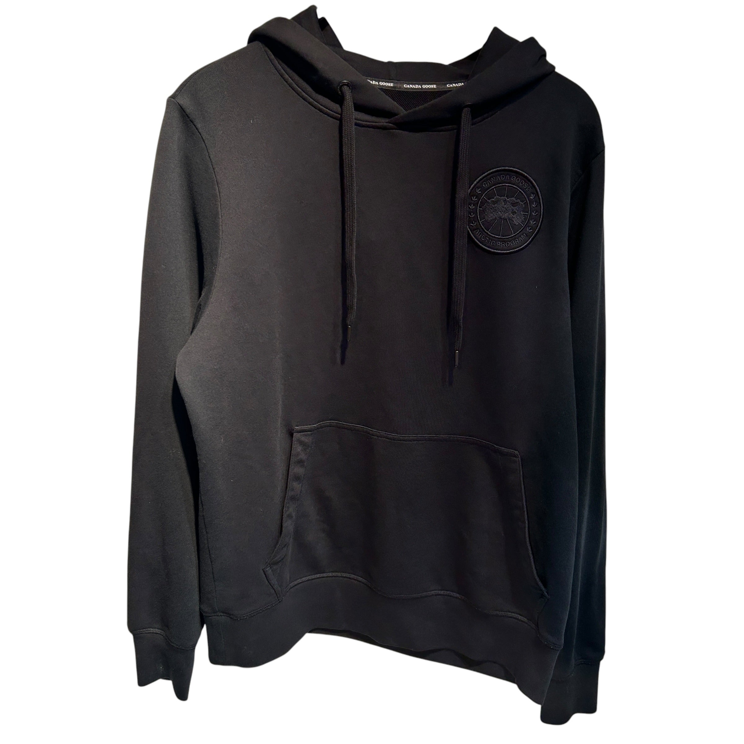 CANADA GOOSE/Hoodie/S/Cotton/BLK/coordinates hoodie view 1