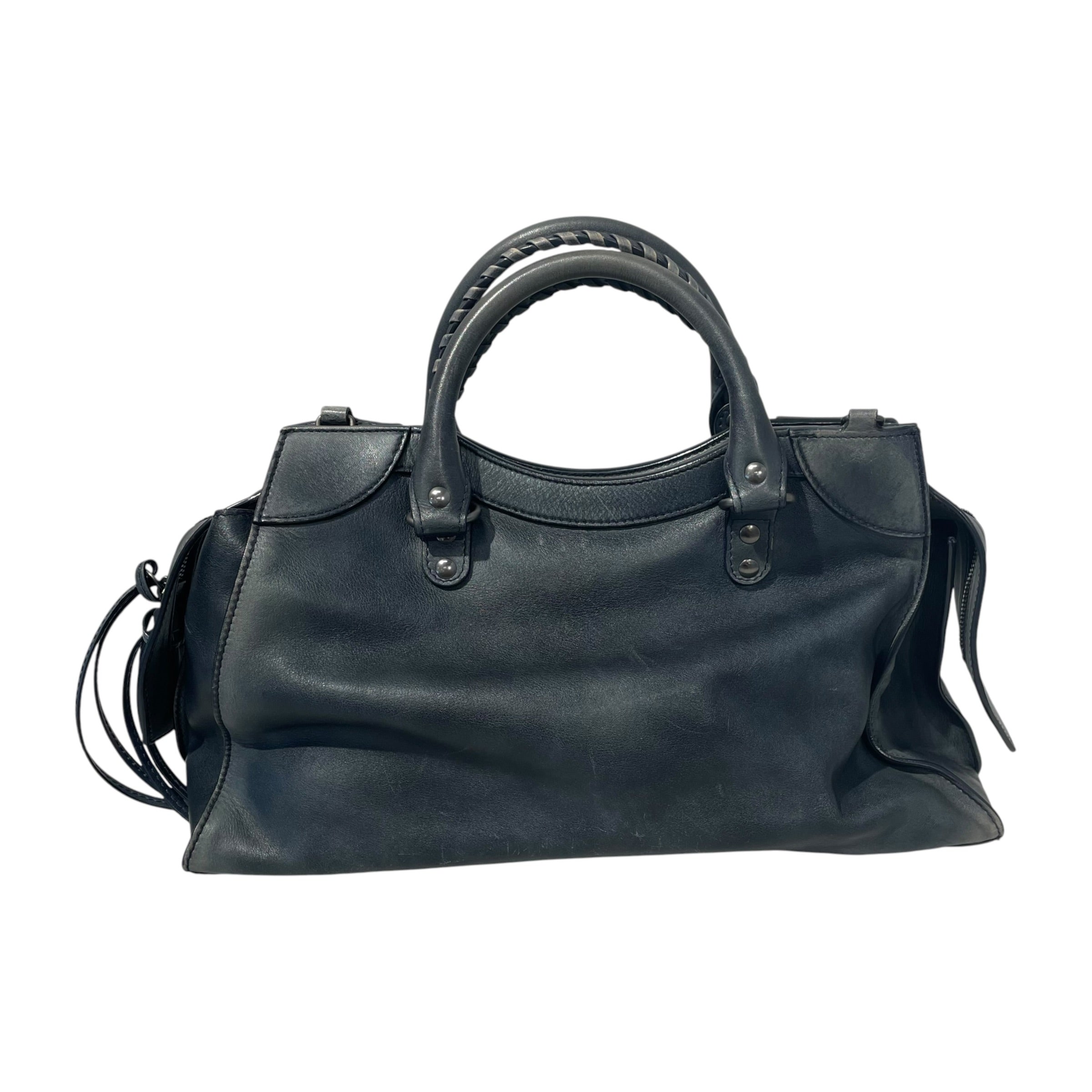 BALENCIAGA/Tote Bag/Leather/GRY/ view 2