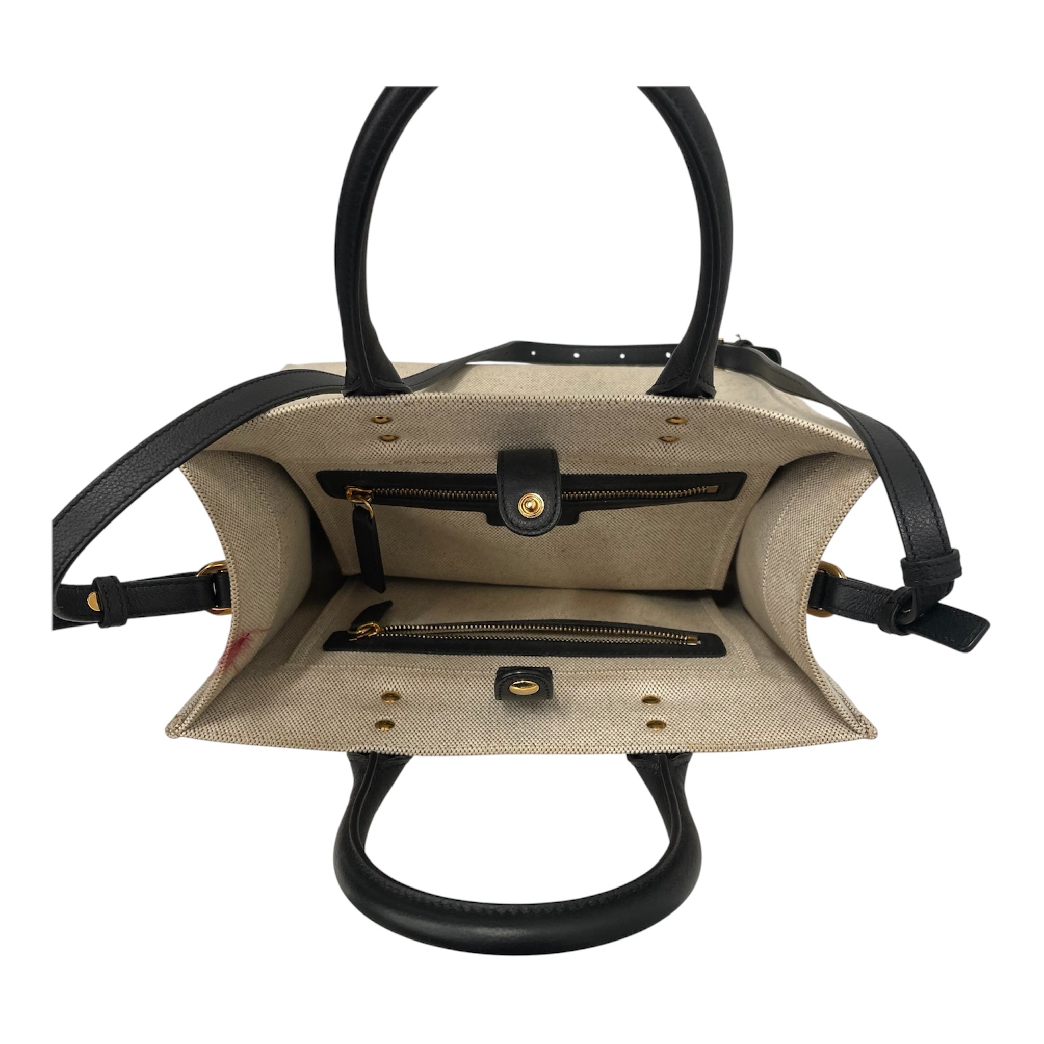 VERSACE/Hand Bag/CRM/gold logo view 4