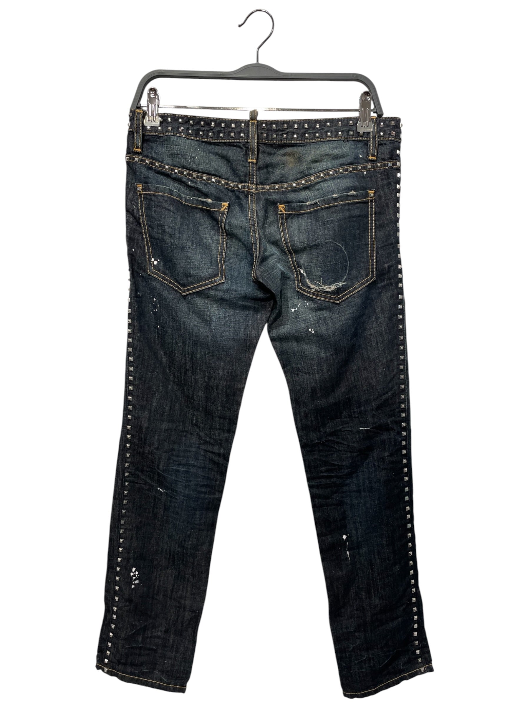 DSQUARED2/Bottoms/40/Denim/NVY/studden jeans view 2
