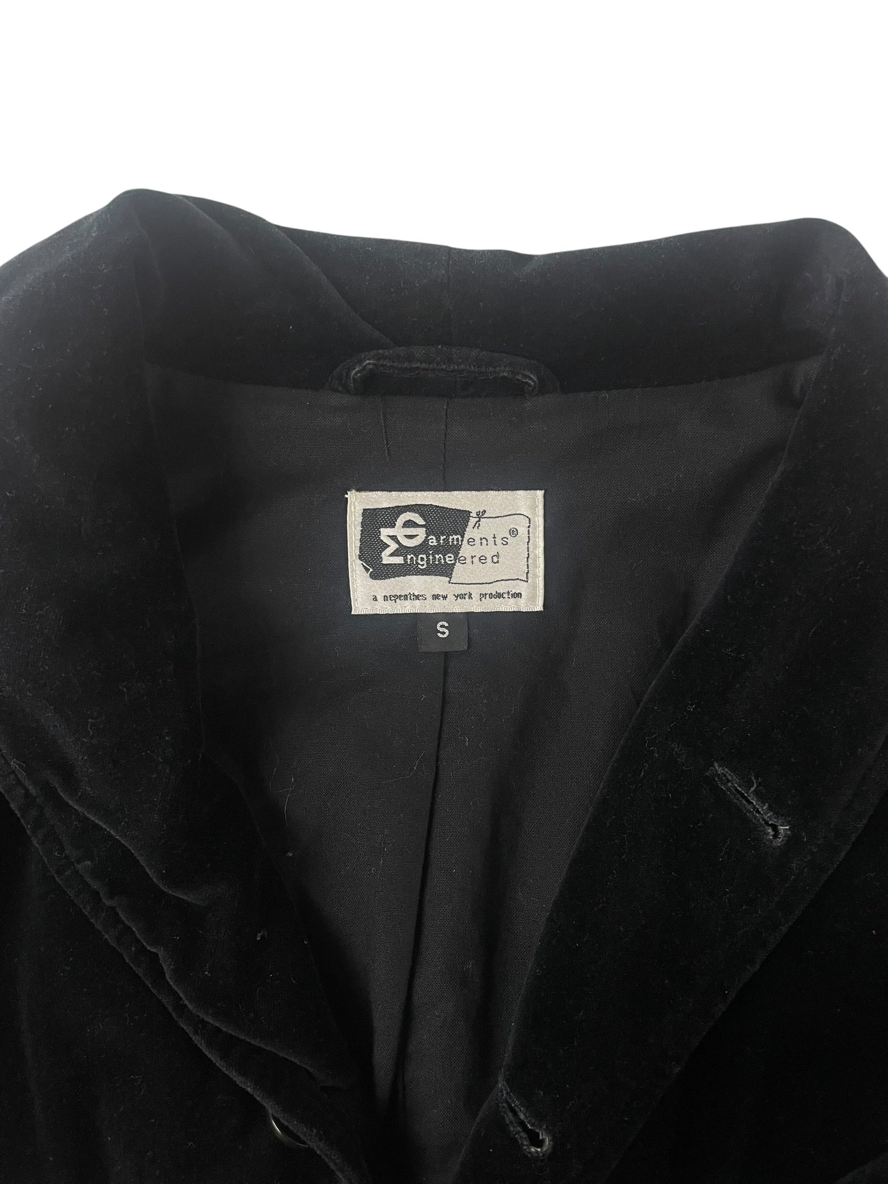Engineered Garments/Tailored Jkt/S/Cotton/BLK/FELT SUIT JACKET view 5